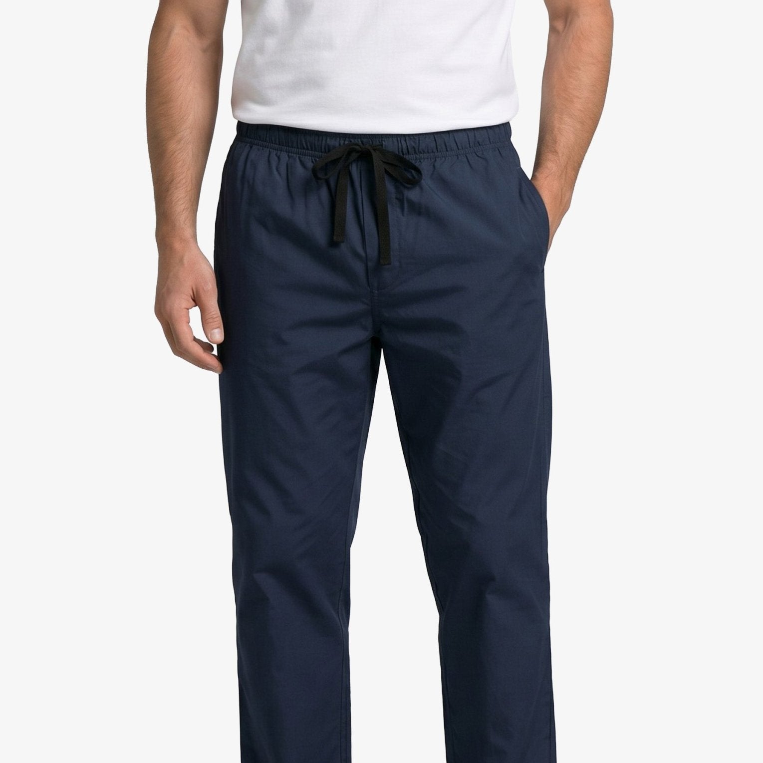 Manchester Pantalón de Pijama con Bolsillos Algodón y Poliéster color acero para hombre