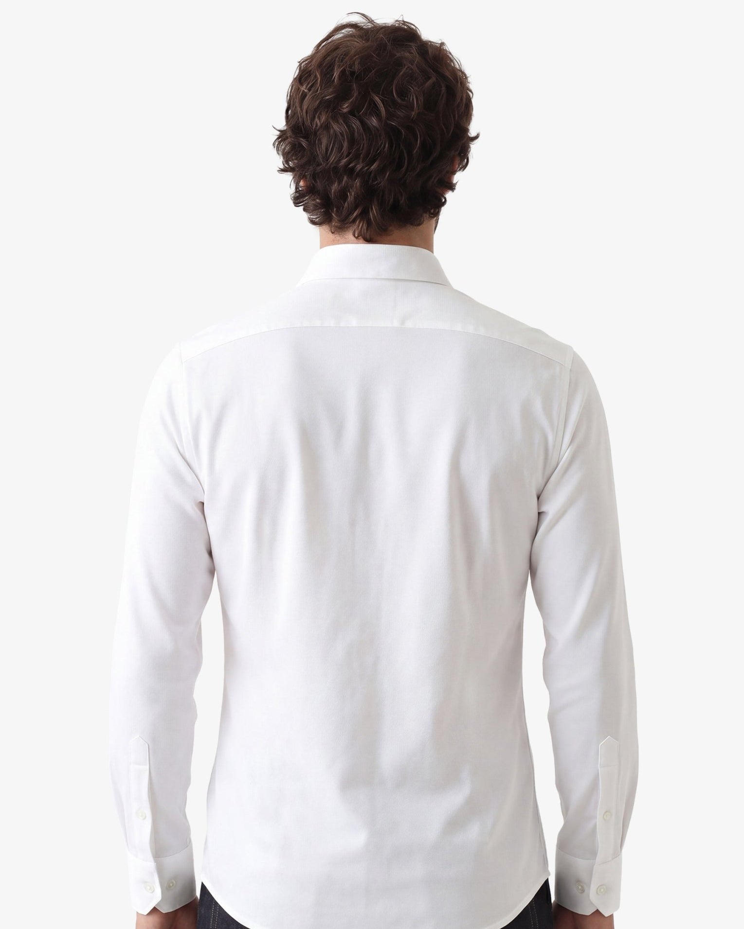 Manchester Performance Camisa Casual color blanco para hombre