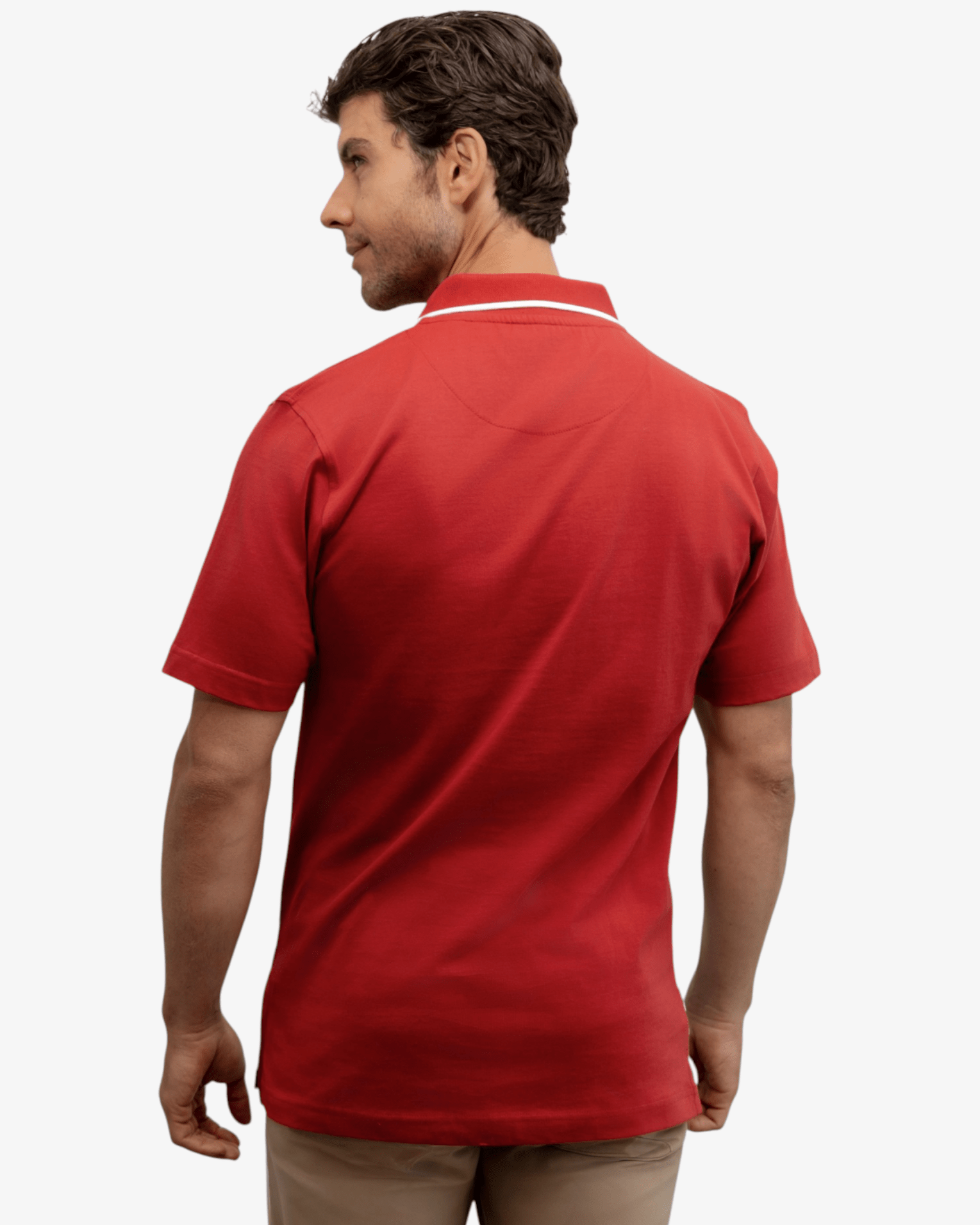 Manchester Playera Polo 100% Algodón Supima Franja Dinámica - Manchester