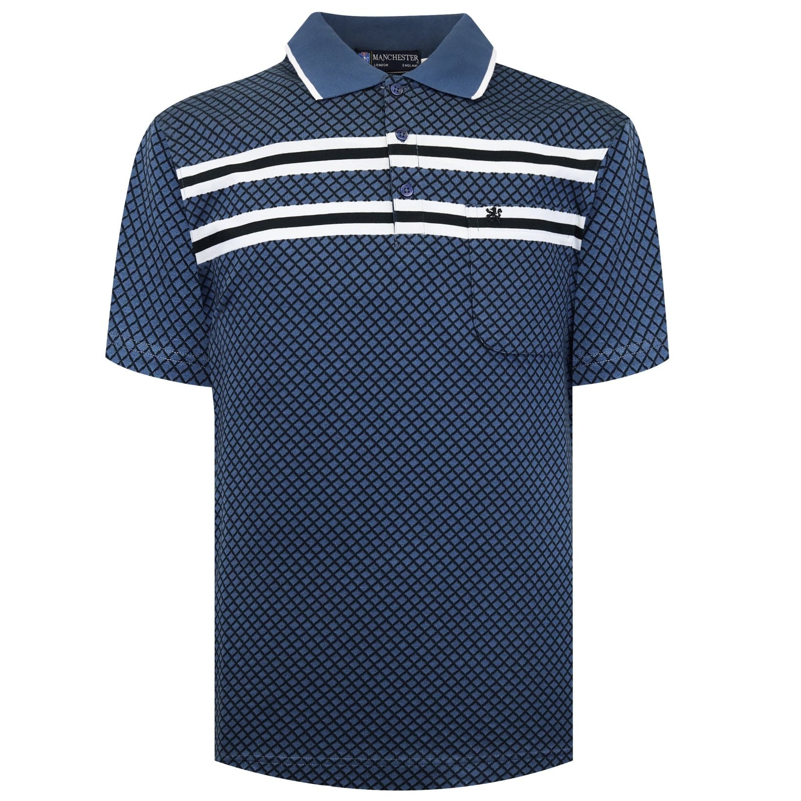 Manchester Playera Polo Big & Tall Algodón Supima - Manchester