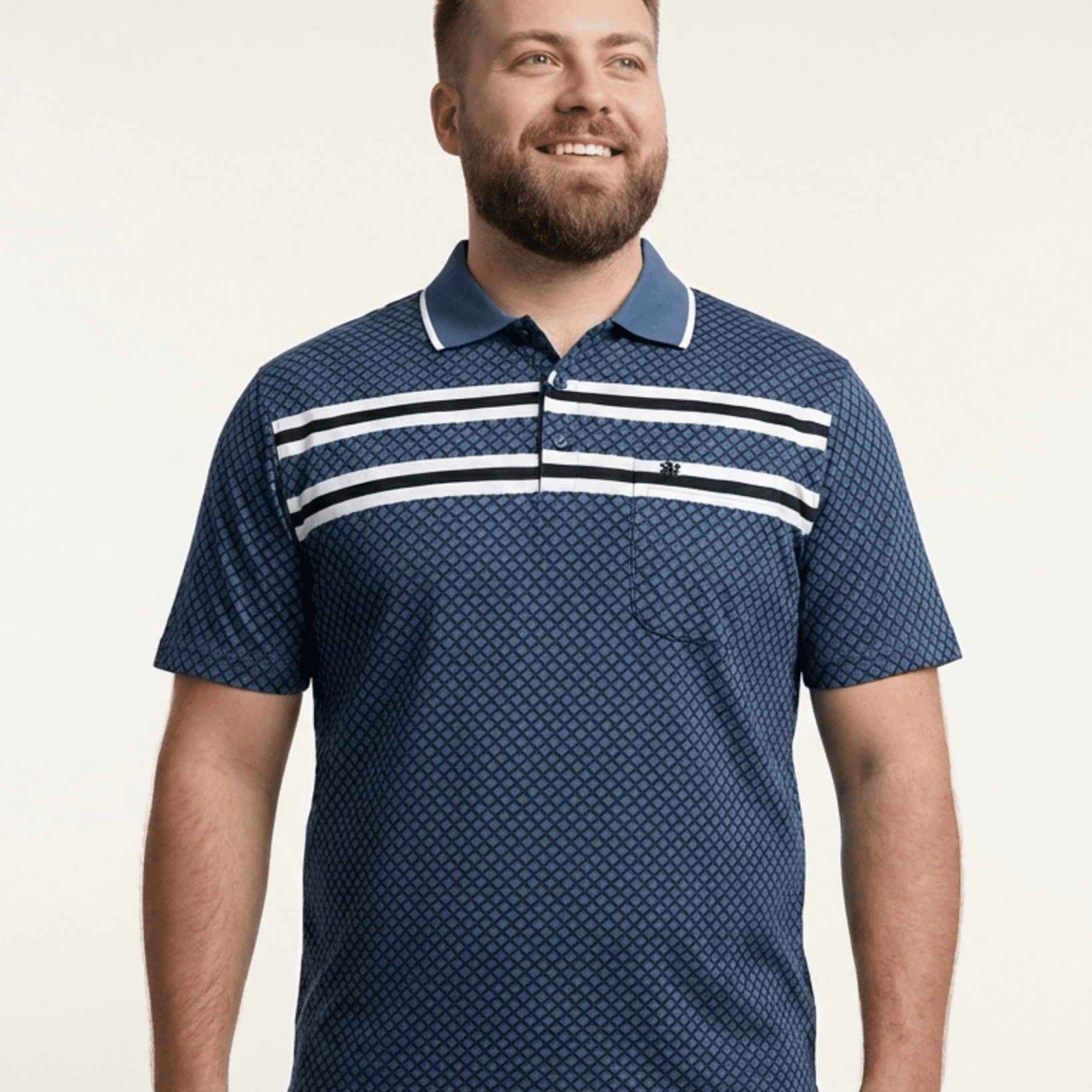 Manchester Playera Polo Big & Tall Algodón Supima - Manchester