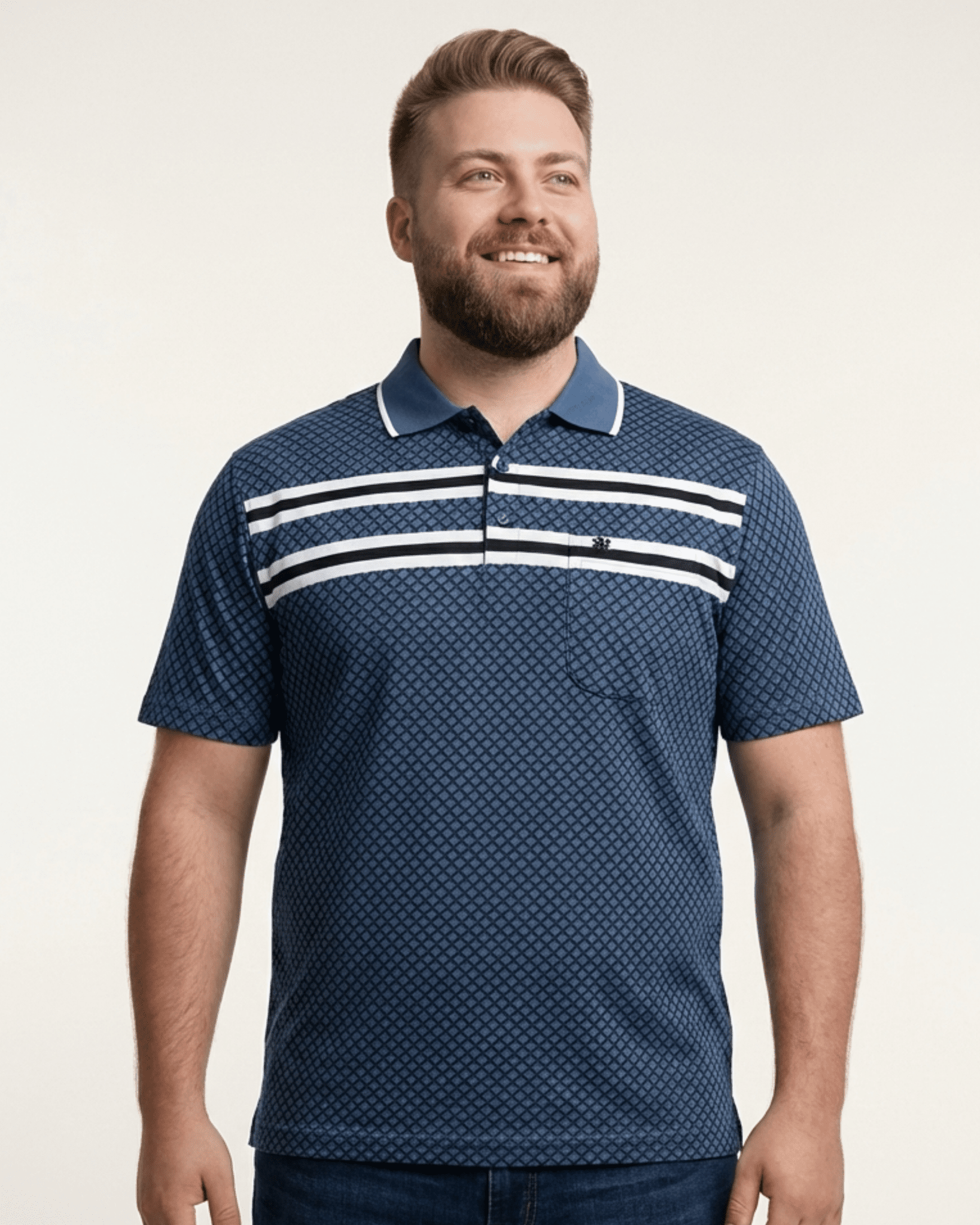 Manchester Playera Polo Big & Tall Algodón Supima - Manchester