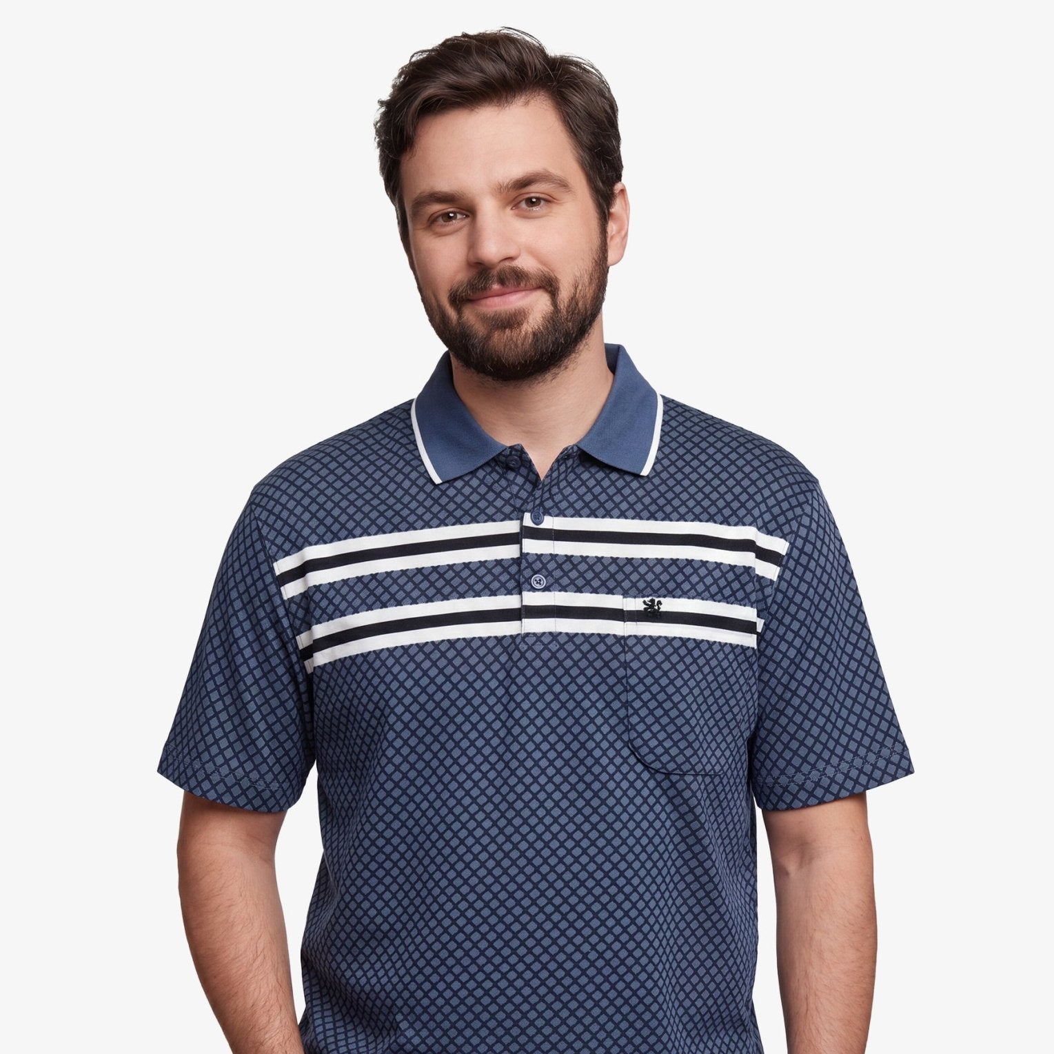 Manchester Playera Polo Big & Tall Algodón Supima - Manchester