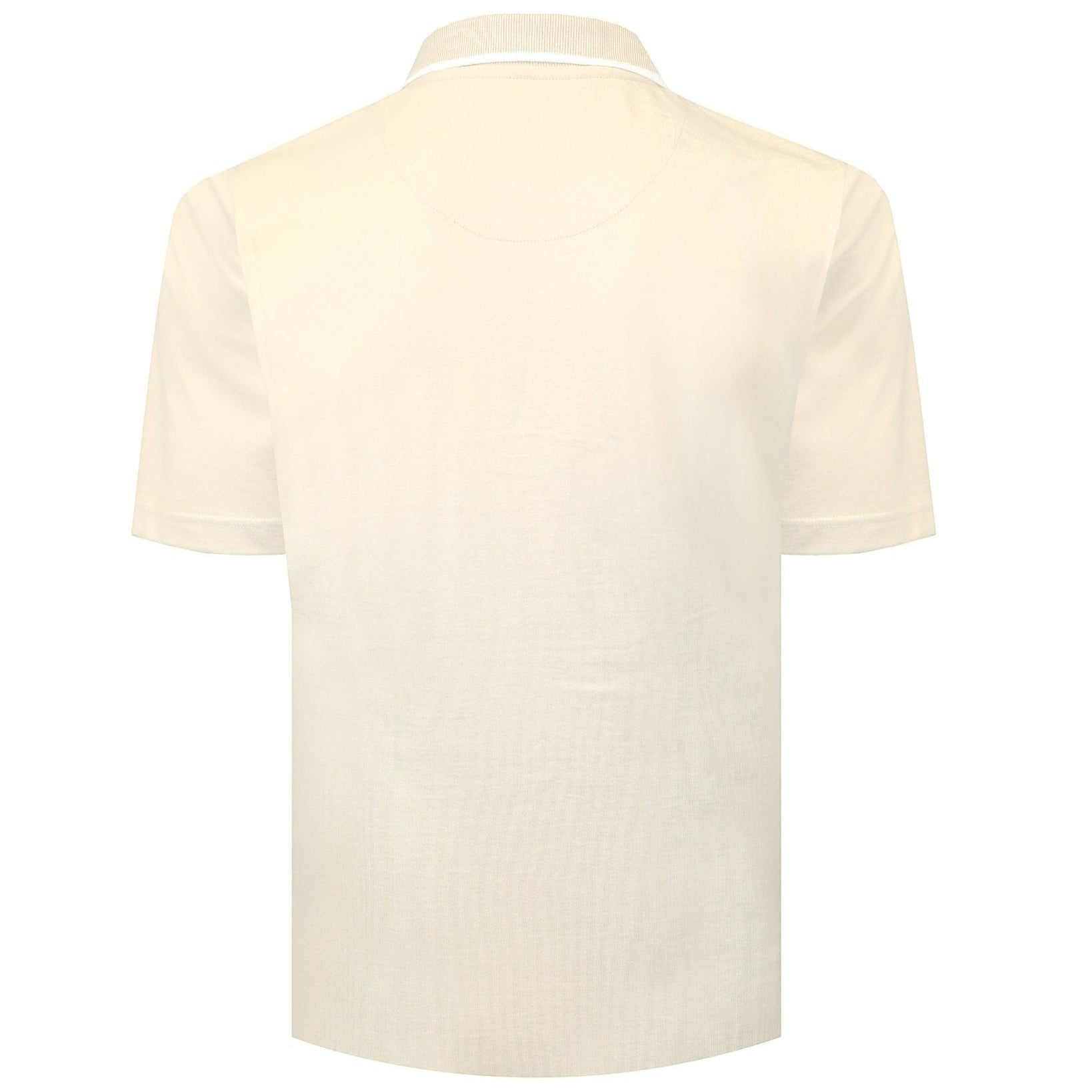 Manchester Playera Polo Casual a Rayas con Bolsillo Frontal - Manchester