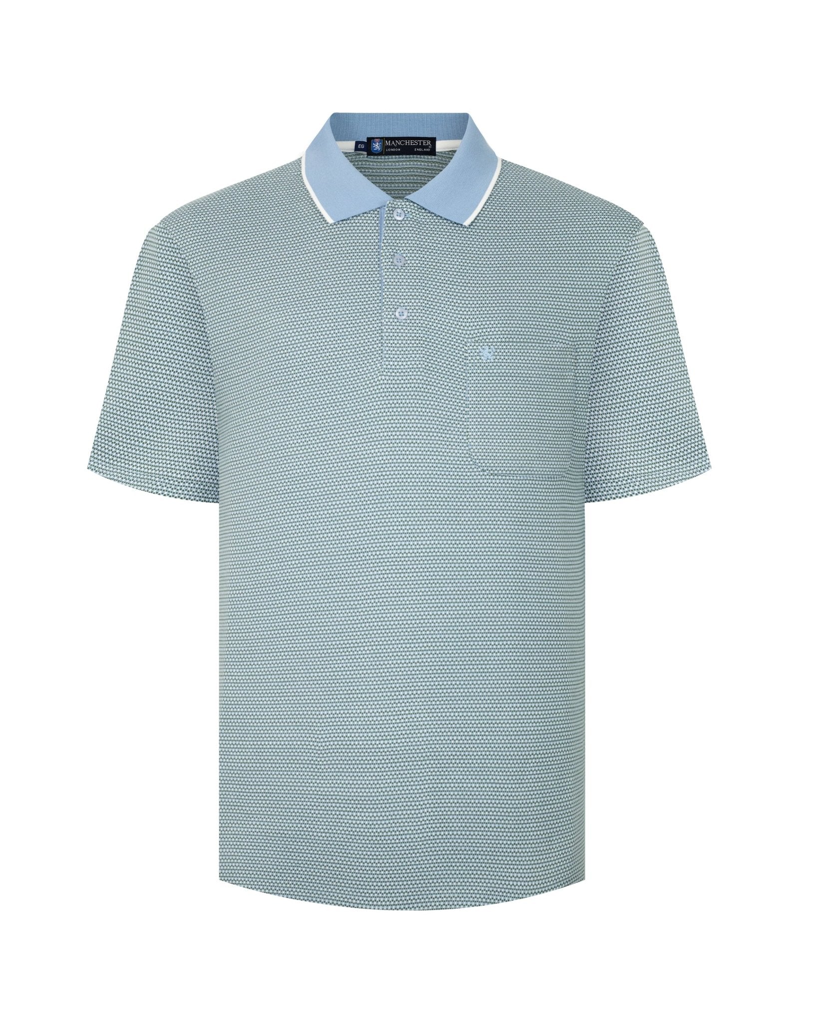 Manchester Playera Polo Lisa 100% Algodón - Manga Corta - Manchester