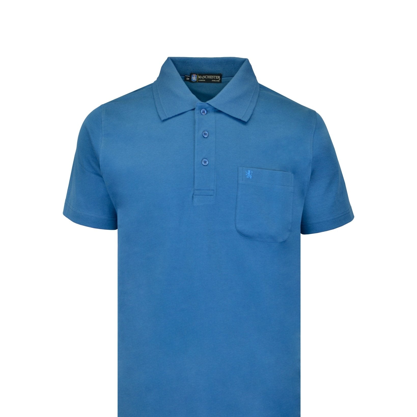Manchester Playera Polo Lisa 100% Algodón Supima - Manga Corta - Manchester