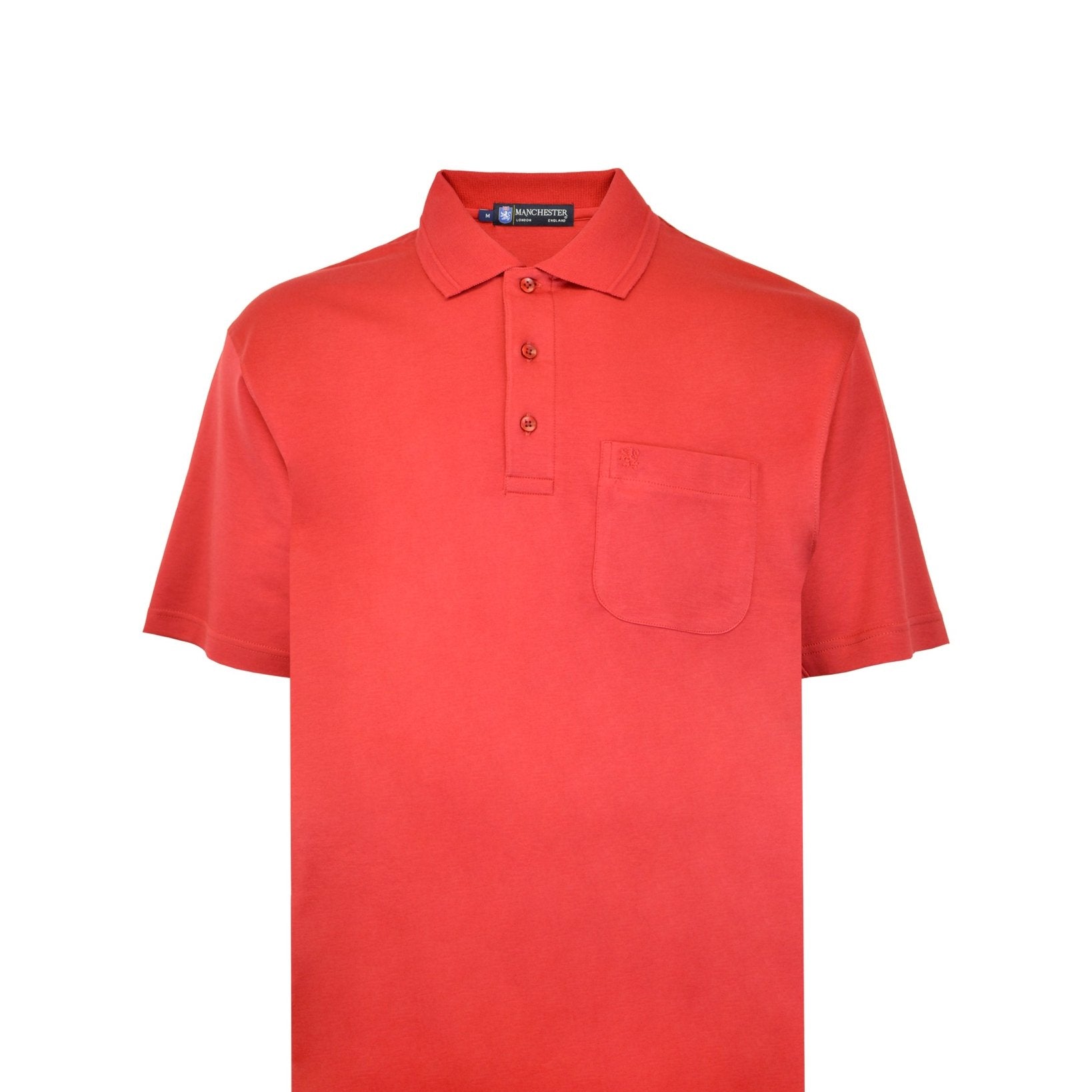 Manchester Playera Polo Lisa 100% Algodón Supima - Manga Corta - Manchester