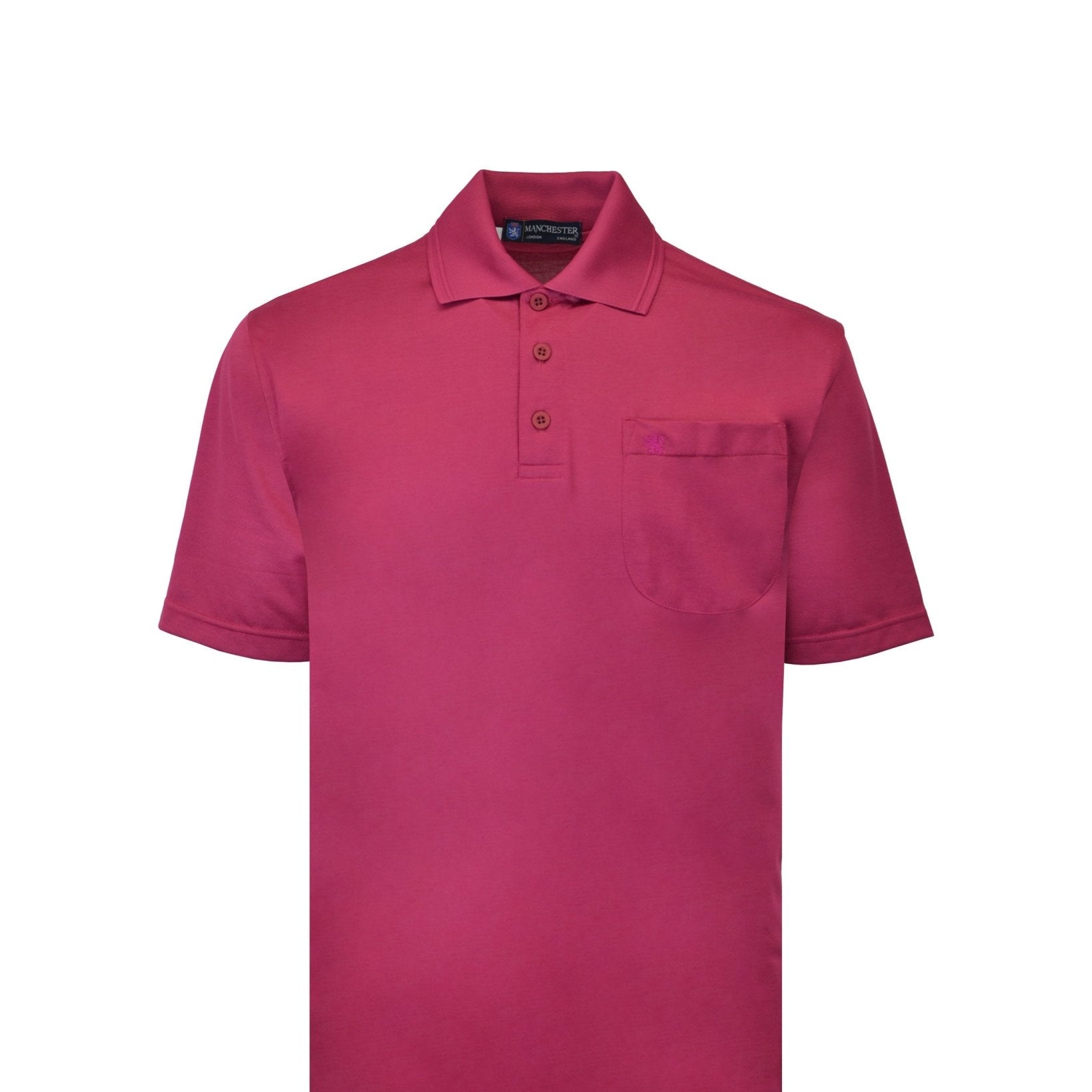 Manchester Playera Polo Lisa Poliéster y Algodón Manga Corta - Manchester