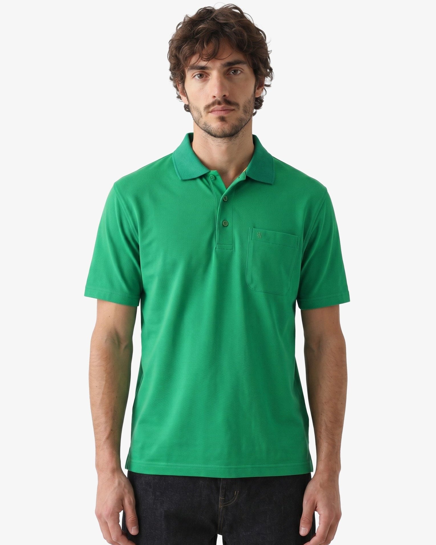 Manchester Playera Polo Lisa Poliéster y Algodón Manga Corta - Manchester