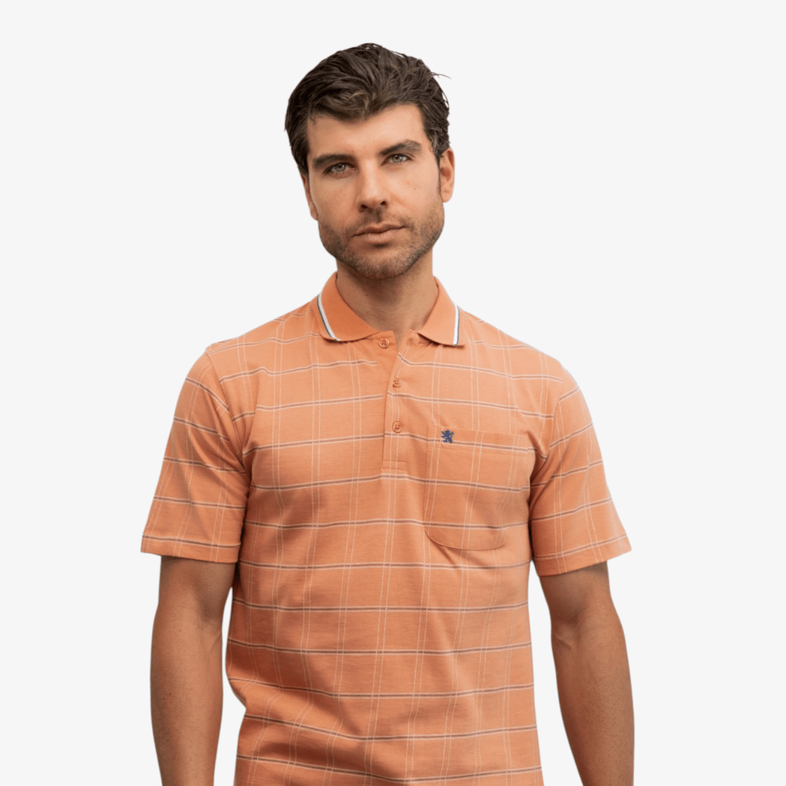 Manchester Playera Tipo Polo en Algodón Supima - Manchester