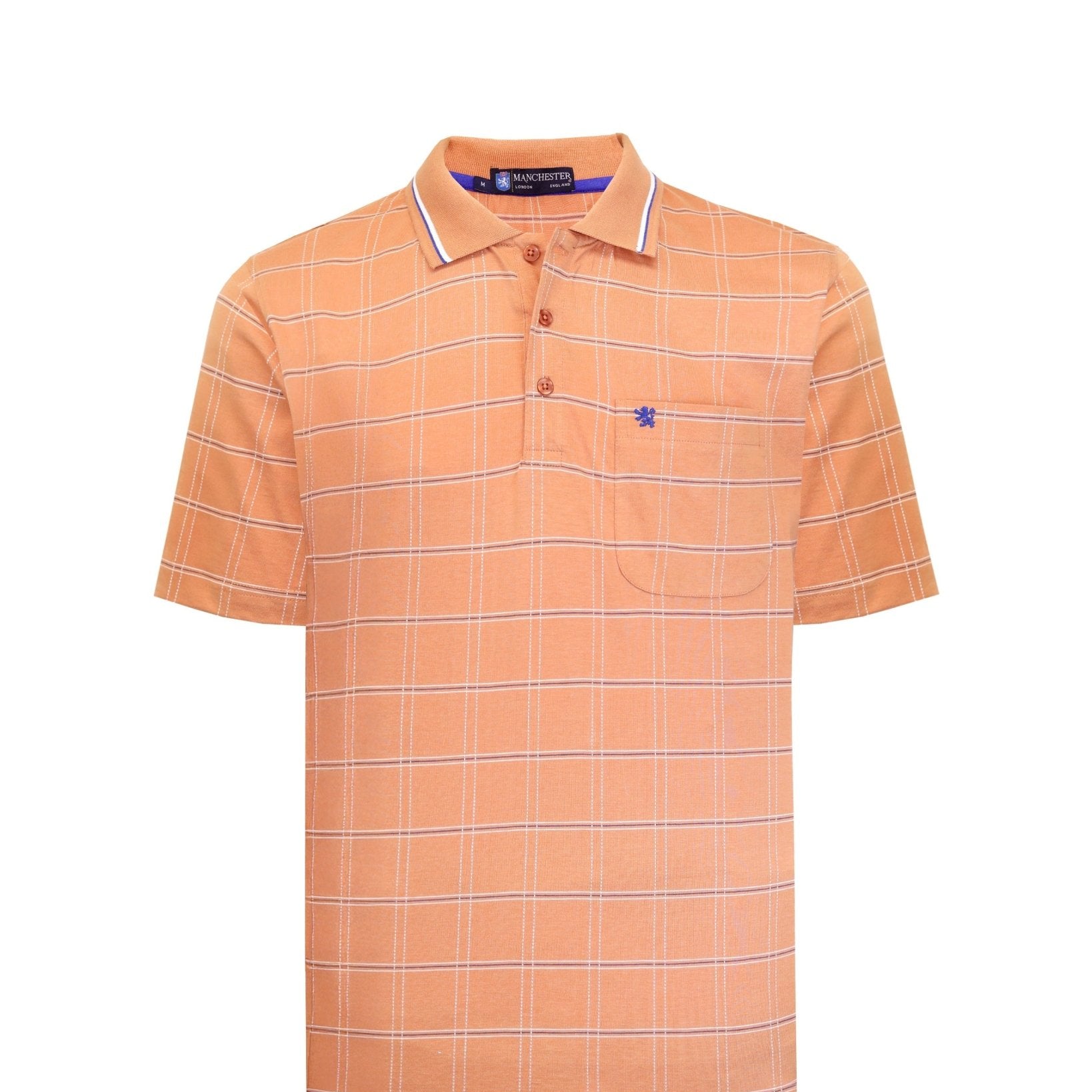 Manchester Playera Tipo Polo en Algodón Supima - Manchester