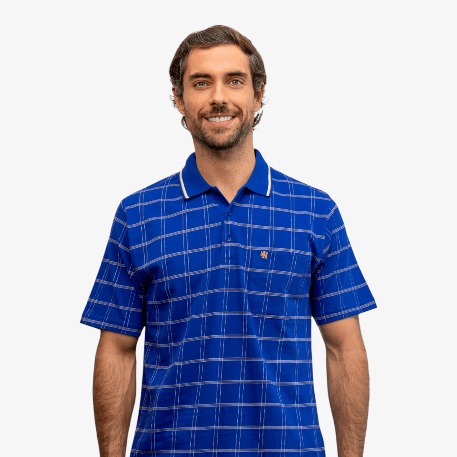 Manchester Playera Tipo Polo en Algodón Supima - Manchester