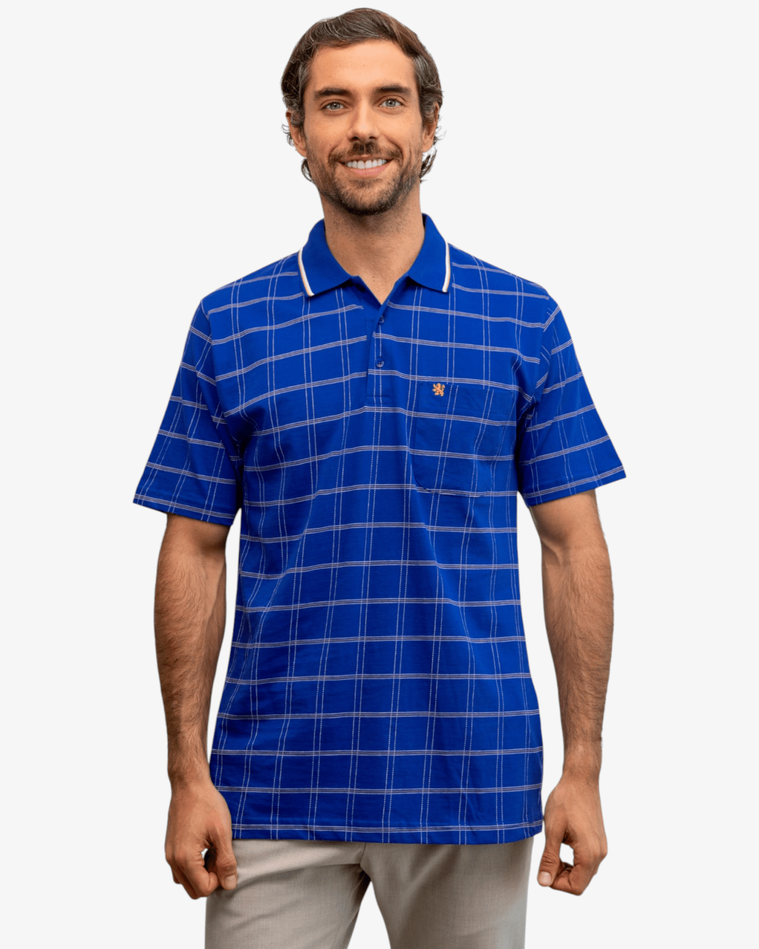 Manchester Playera Tipo Polo en Algodón Supima - Manchester