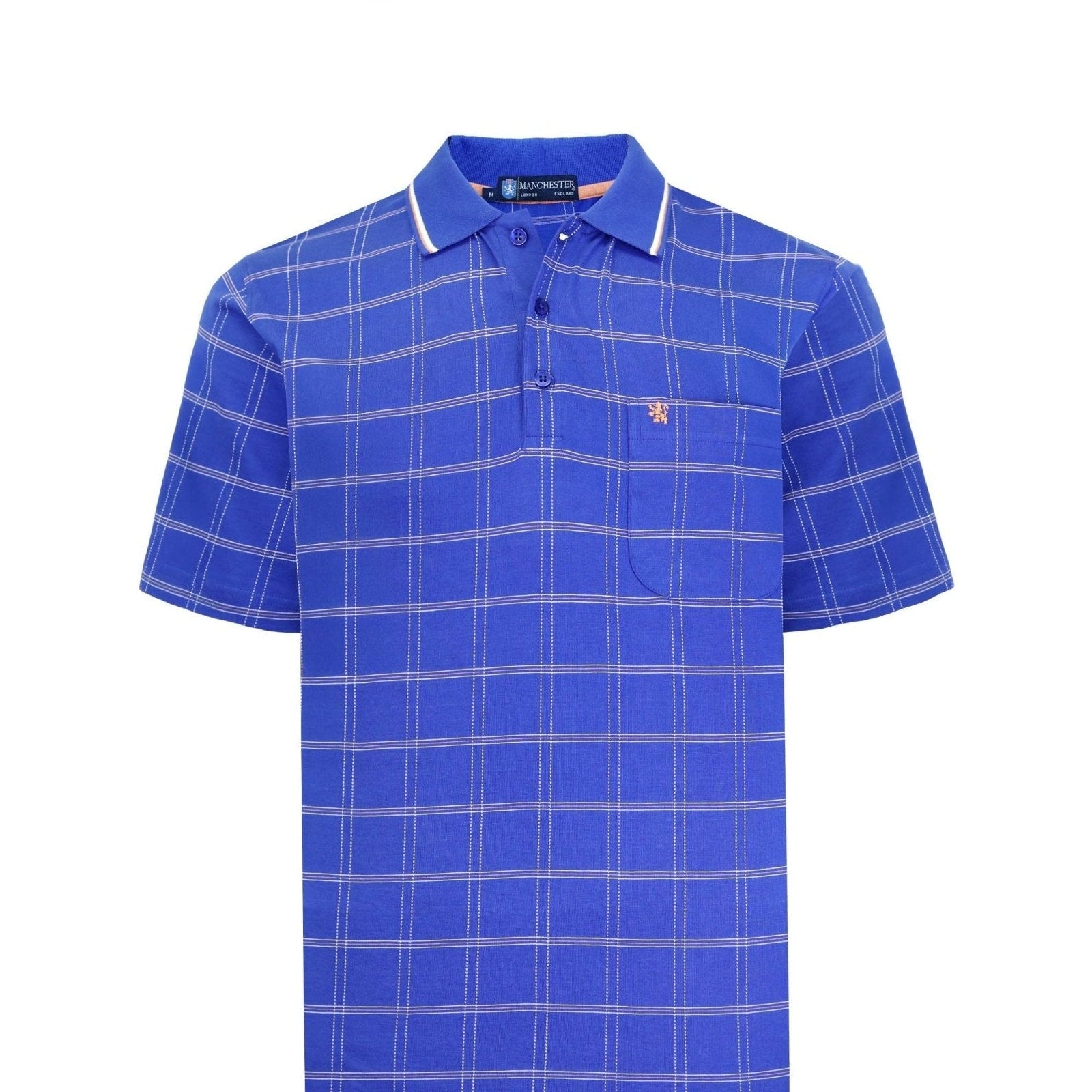 Manchester Playera Tipo Polo en Algodón Supima - Manchester
