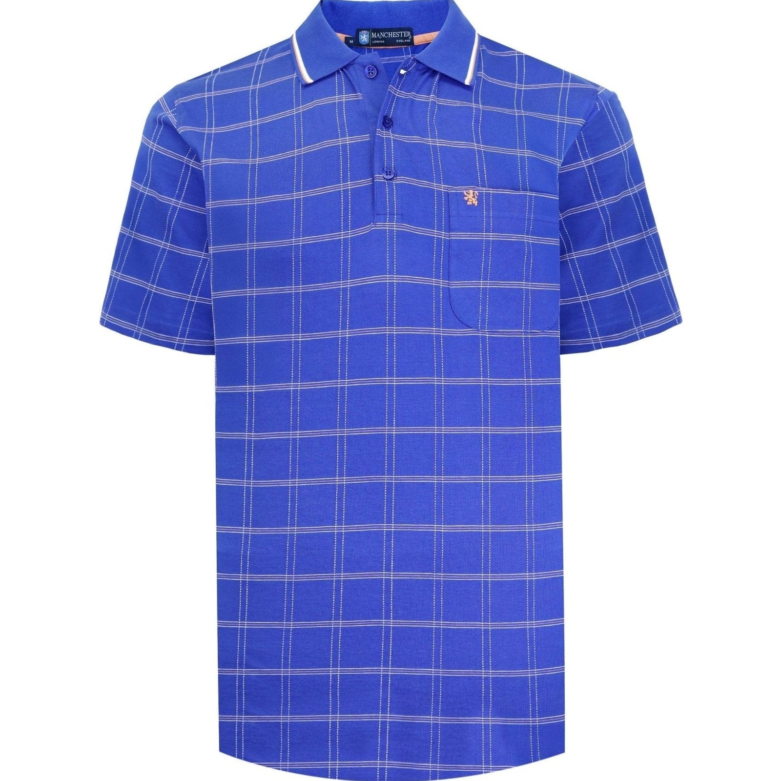 Manchester Playera Tipo Polo en Algodón Supima - Manchester