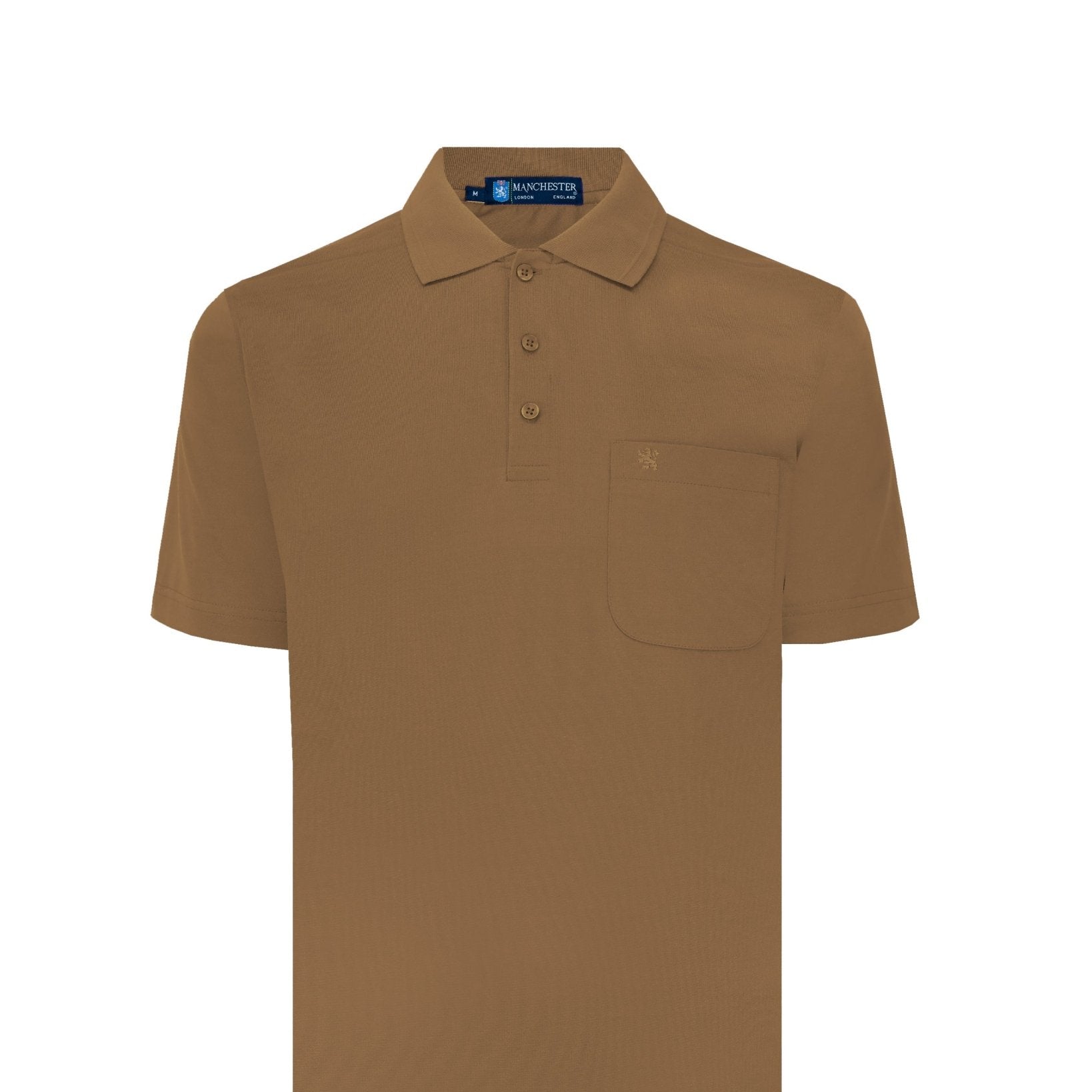 Manchester Playera Tipo Polo Lisa Poliéster y Algodón - Manchester