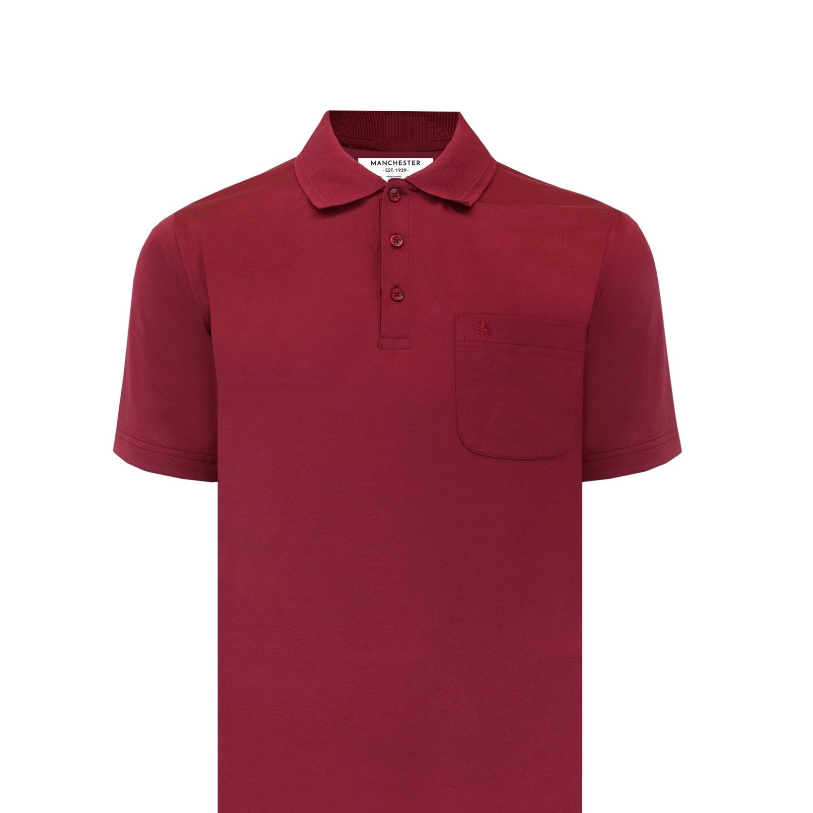 Manchester Playera Tipo Polo Lisa Poliéster y Algodón - Manchester