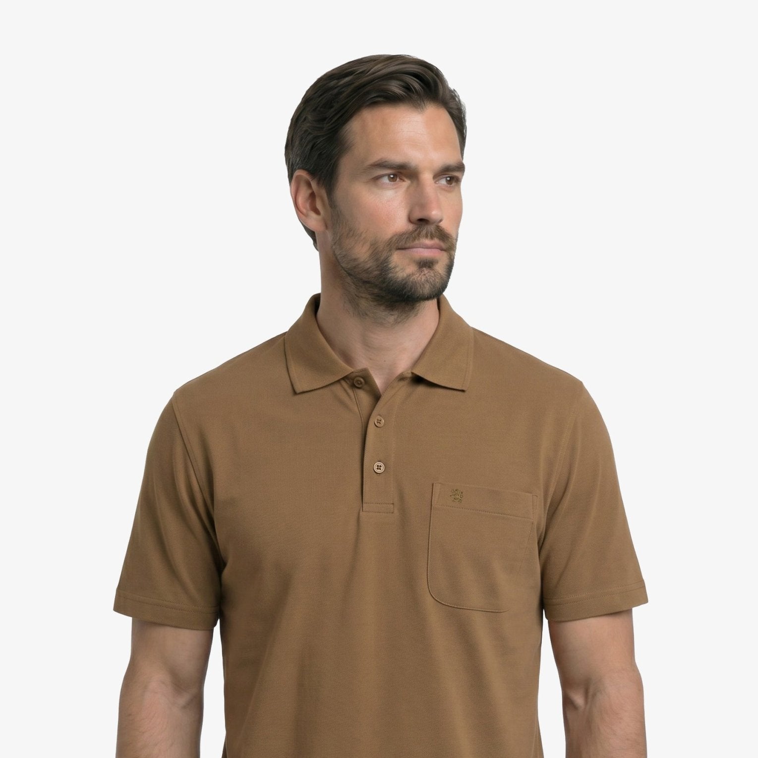 Manchester Playera Tipo Polo Lisa Poliéster y Algodón - Manchester