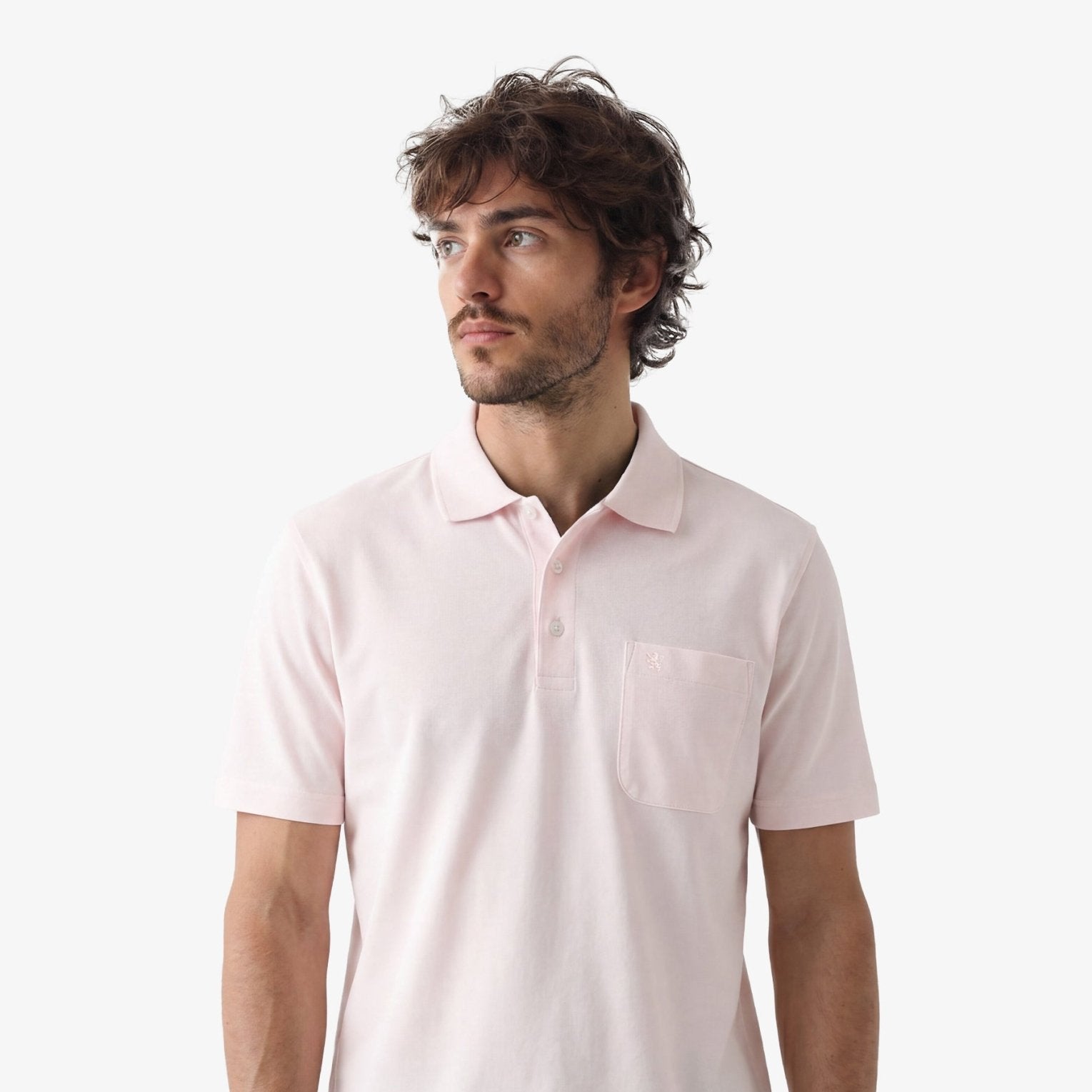 Manchester Playera Tipo Polo Lisa Poliéster y Algodón - Manchester