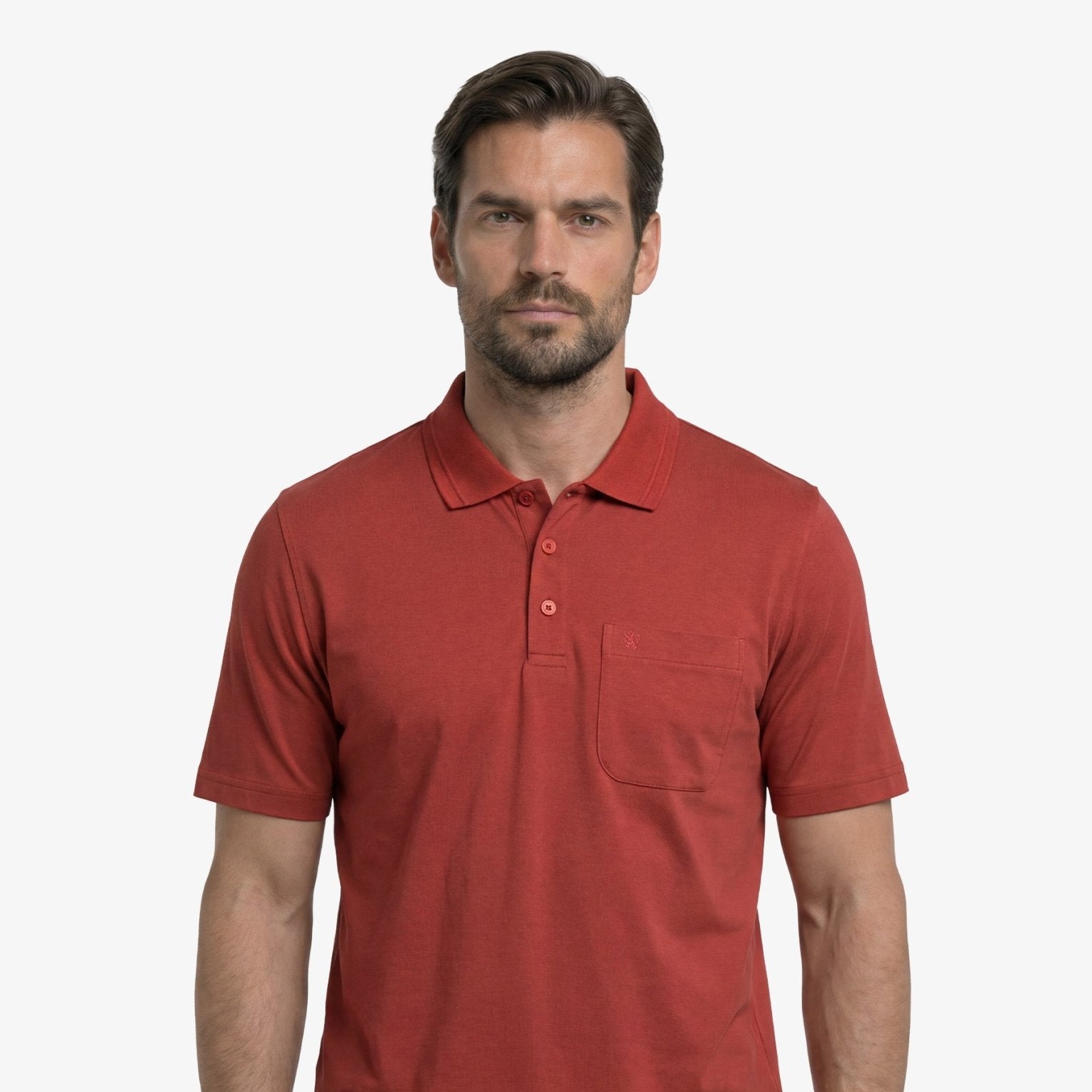 Manchester Playera Tipo Polo Lisa Poliéster y Algodón - Manchester