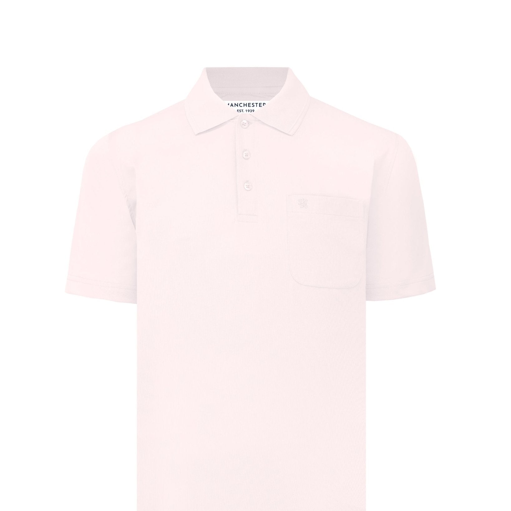 Manchester Playera Tipo Polo Lisa Poliéster y Algodón - Manchester