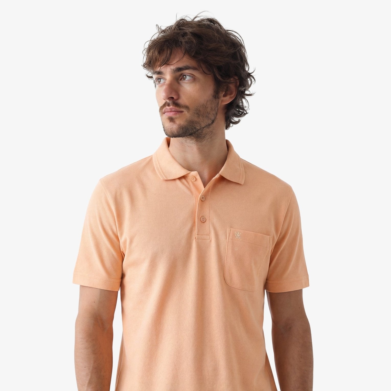 Manchester Playera Tipo Polo Lisa Poliéster y Algodón - Manchester