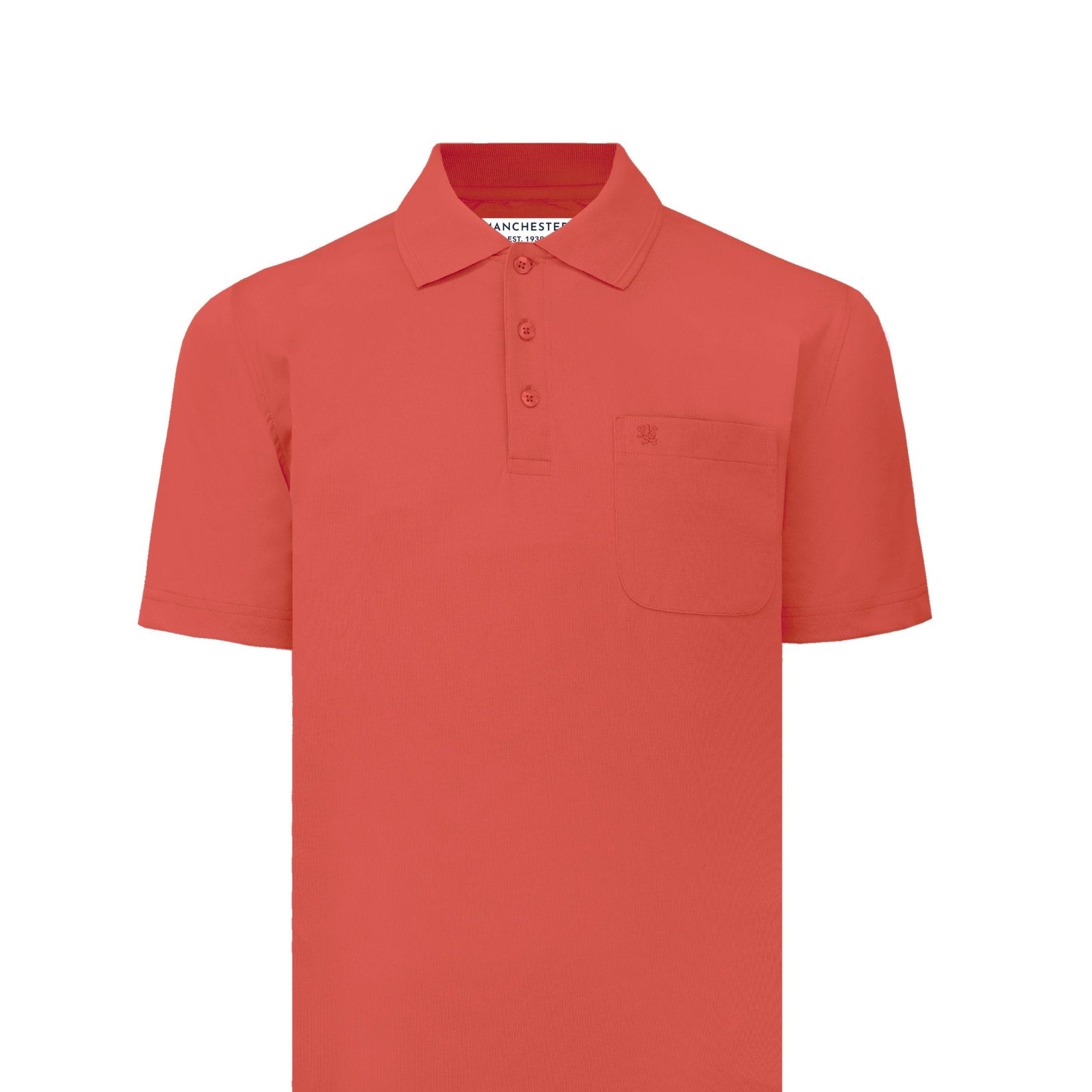 Manchester Playera Tipo Polo Lisa Poliéster y Algodón - Manchester
