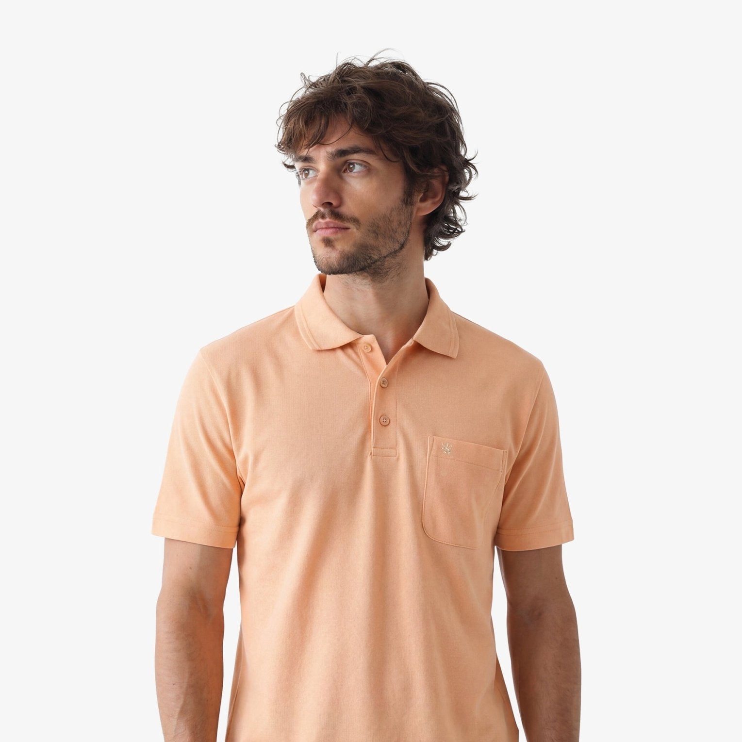 Manchester Playera Tipo Polo Lisa Poliéster y Algodón - Manchester