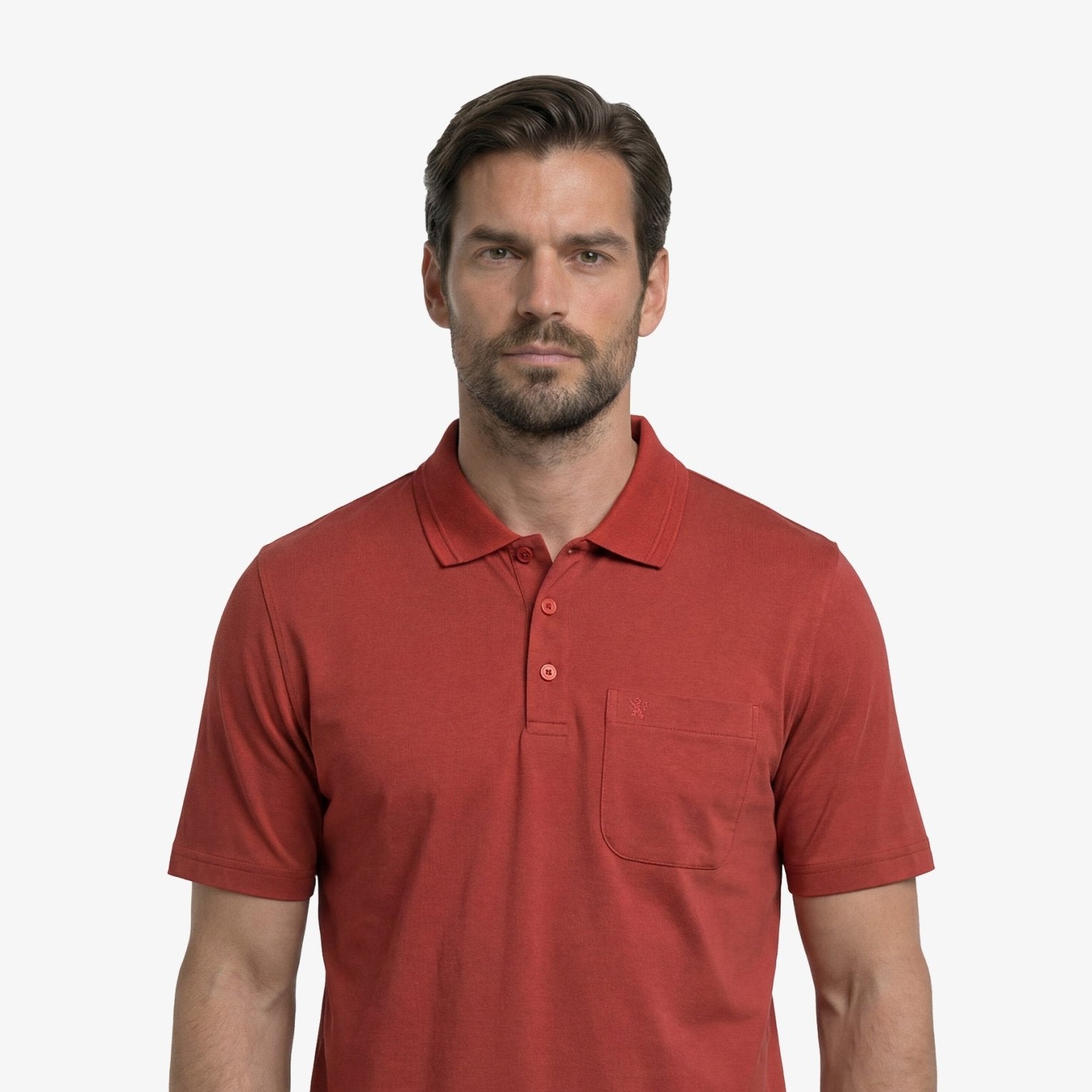 Manchester Playera Tipo Polo Lisa Poliéster y Algodón - Manchester