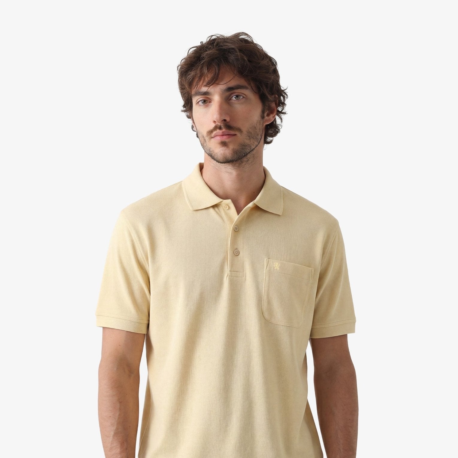 Manchester Playera Tipo Polo Lisa Poliéster y Algodón - Manchester