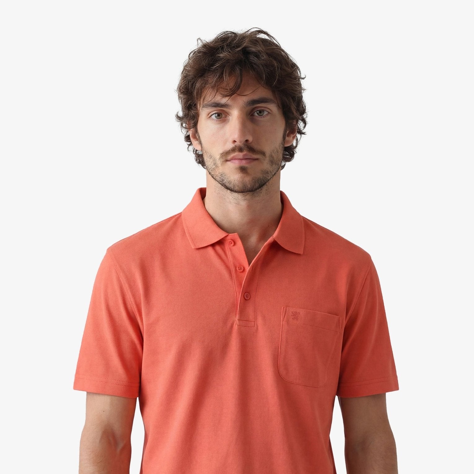 Manchester Playera Tipo Polo Lisa Poliéster y Algodón - Manchester