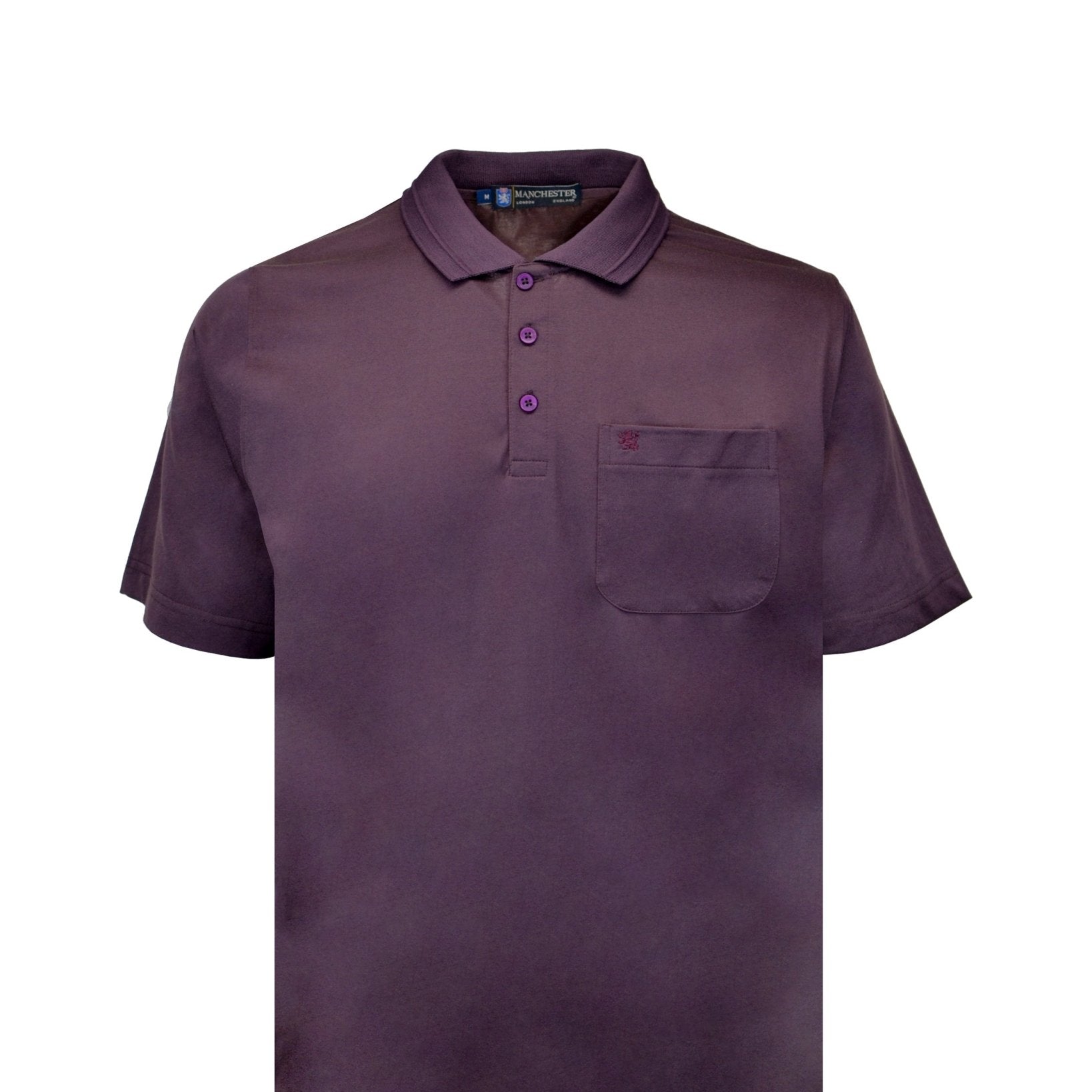 Manchester Playera Tipo Polo Lisa Poliéster y Algodón - Manchester