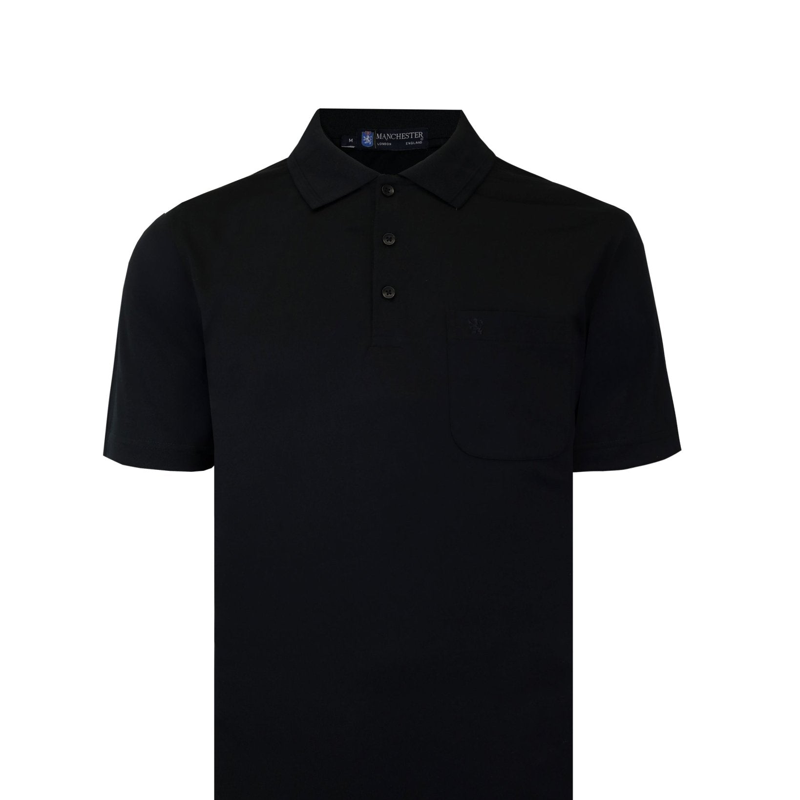 Manchester Playera Tipo Polo Lisa Poliéster y Algodón - Manchester