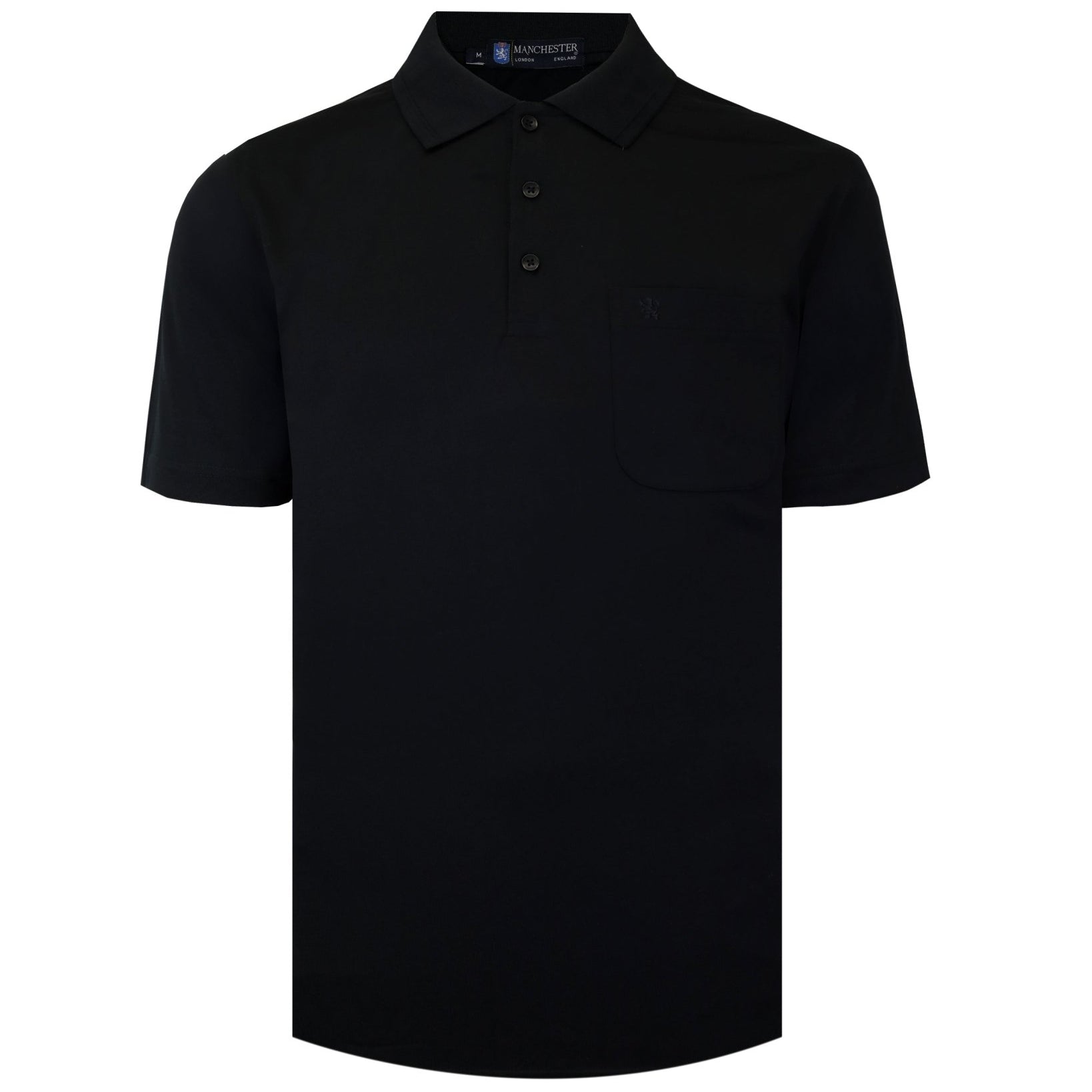 Manchester Playera Tipo Polo Lisa Poliéster y Algodón - Manchester