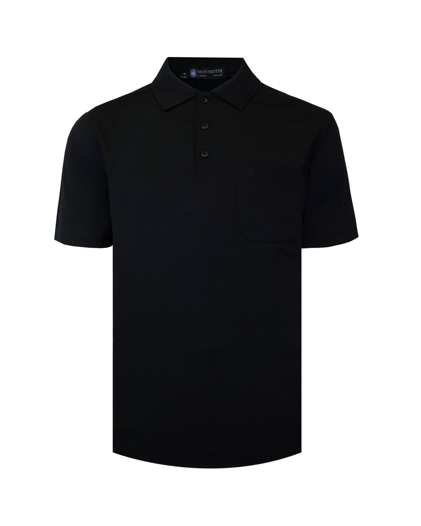 Manchester Playera Tipo Polo Lisa Poliéster y Algodón - Manchester