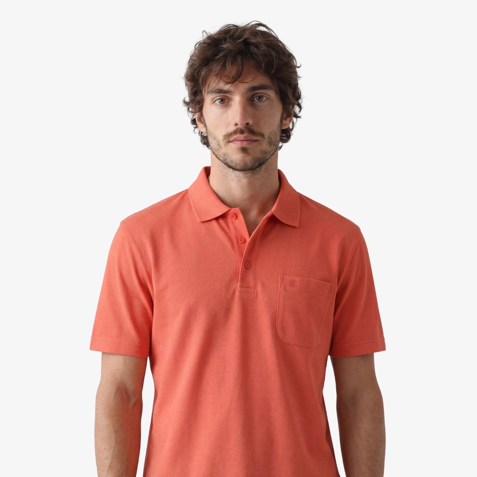 Manchester Playera Tipo Polo Lisa Poliéster y Algodón - Manchester