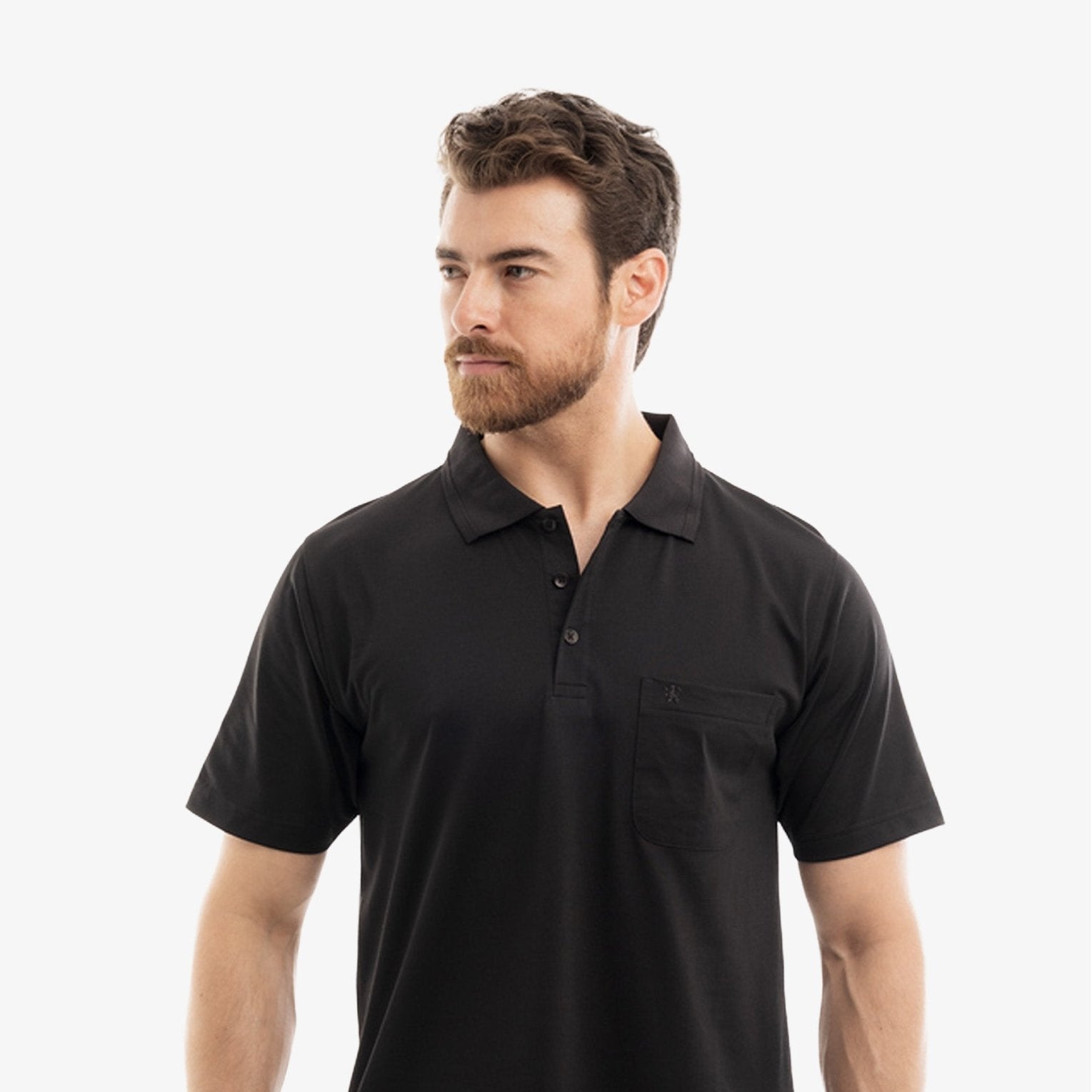 Manchester Playera Tipo Polo Lisa Poliéster y Algodón - Manchester