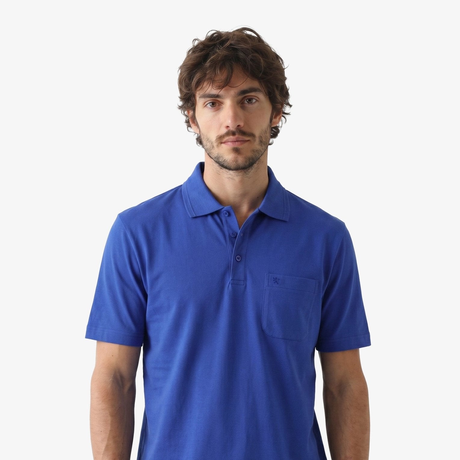 Manchester Polo Azul 100% Algodón Supima - Manchester