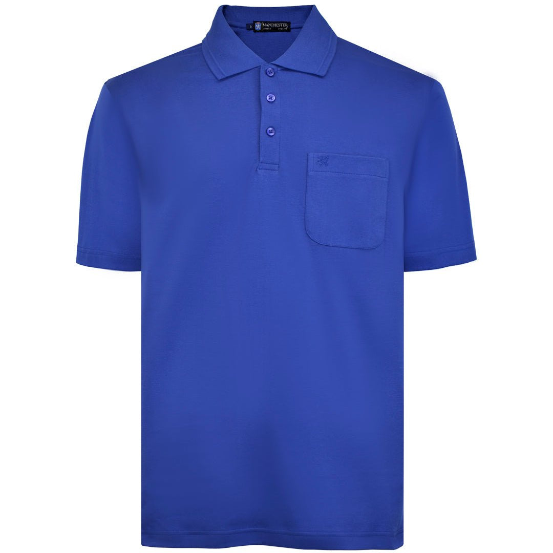Manchester Polo Azul 100% Algodón Supima - Manchester