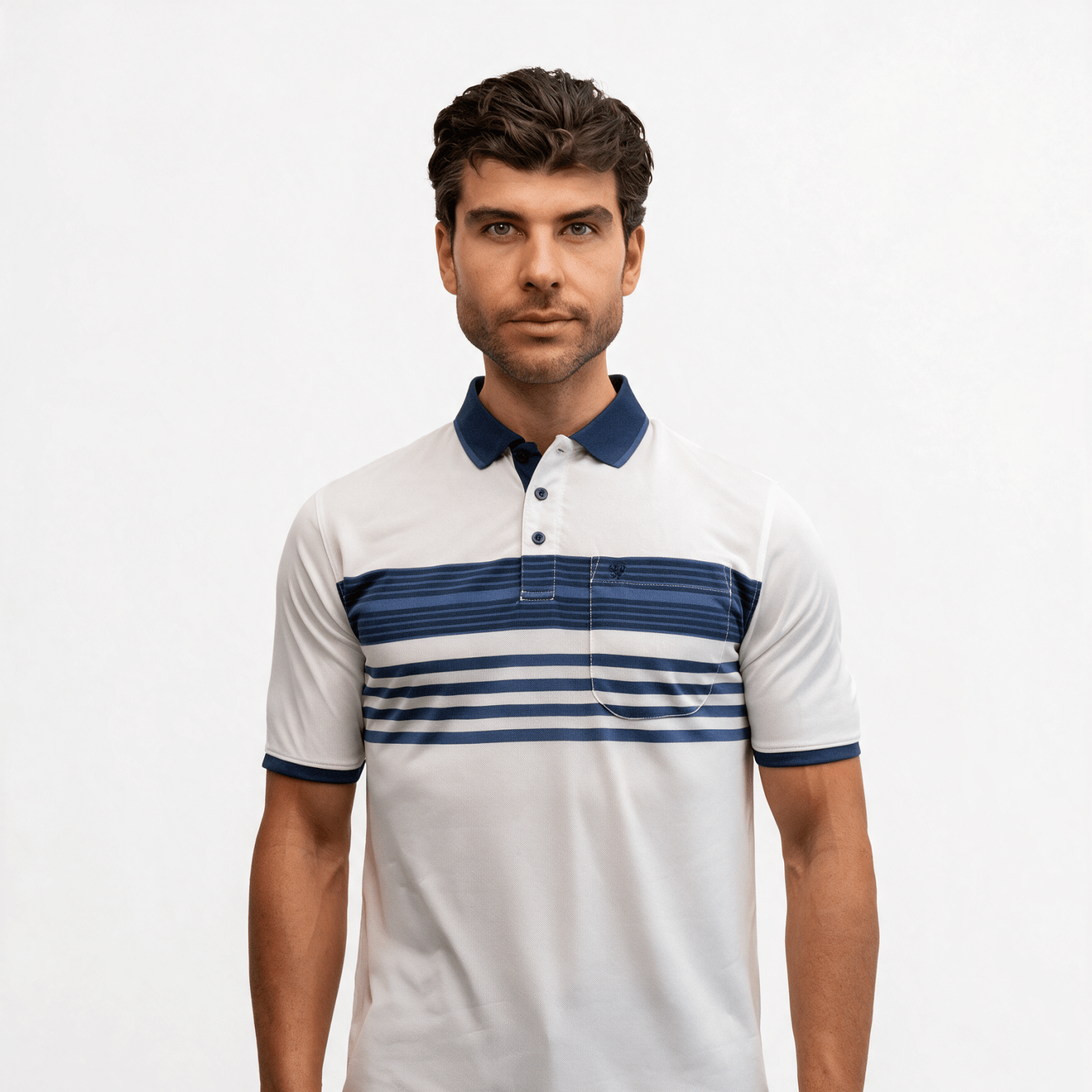 Manchester Polo Cool Free con Franjas Modernas - Manchester