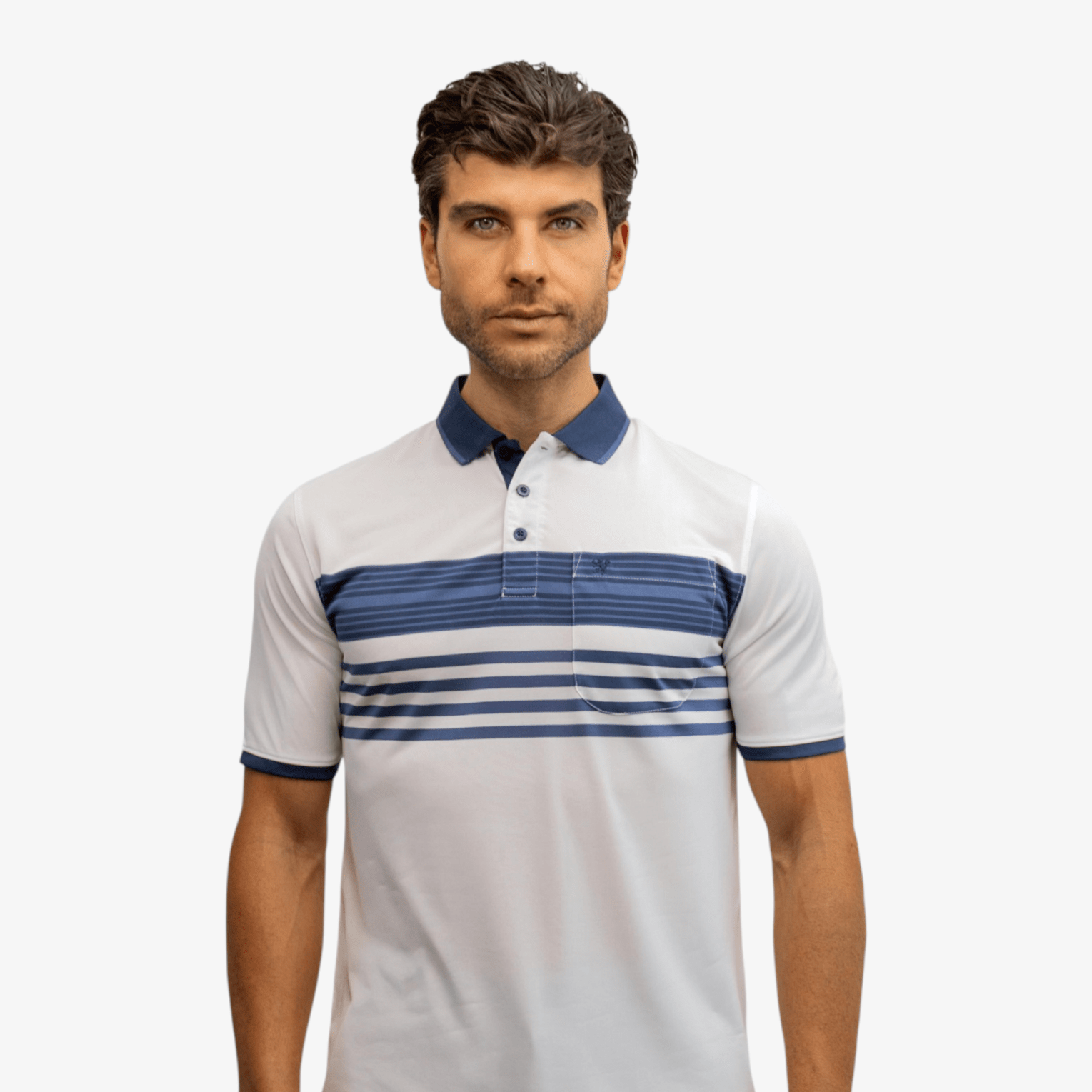 Manchester Polo Cool Free con Franjas Modernas - Manchester