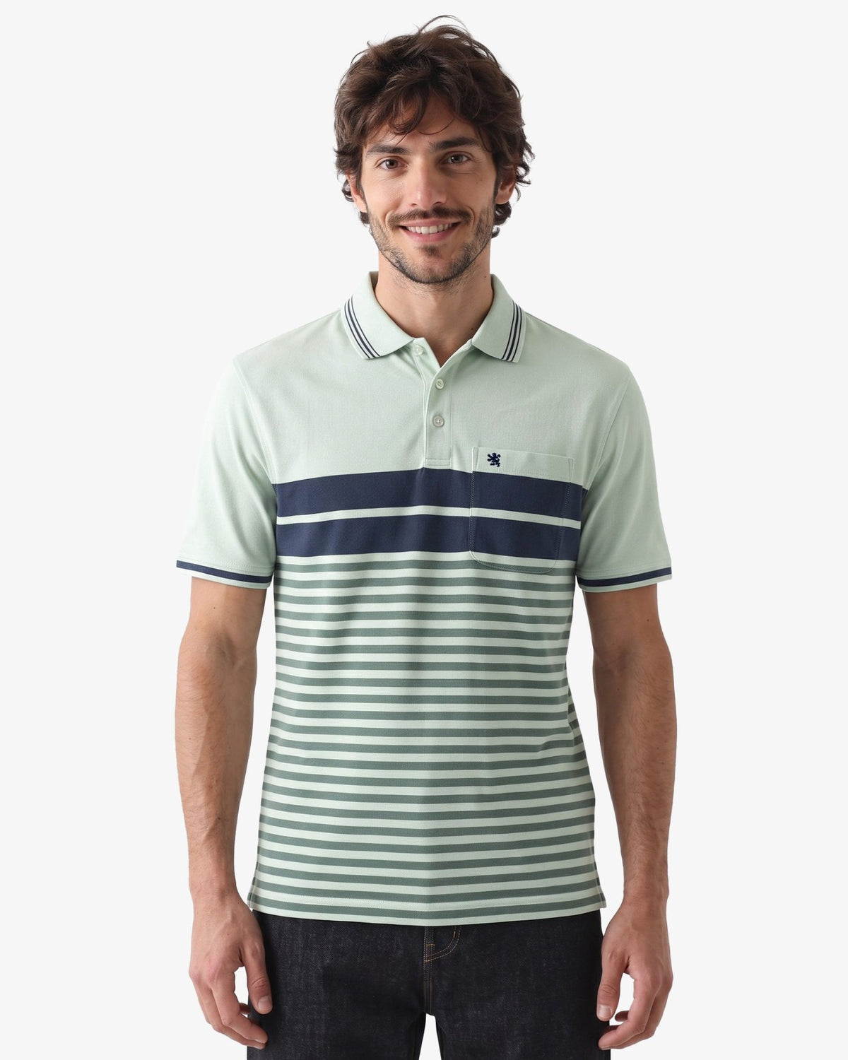 Manchester Polo Cool Free Rayas - Manchester