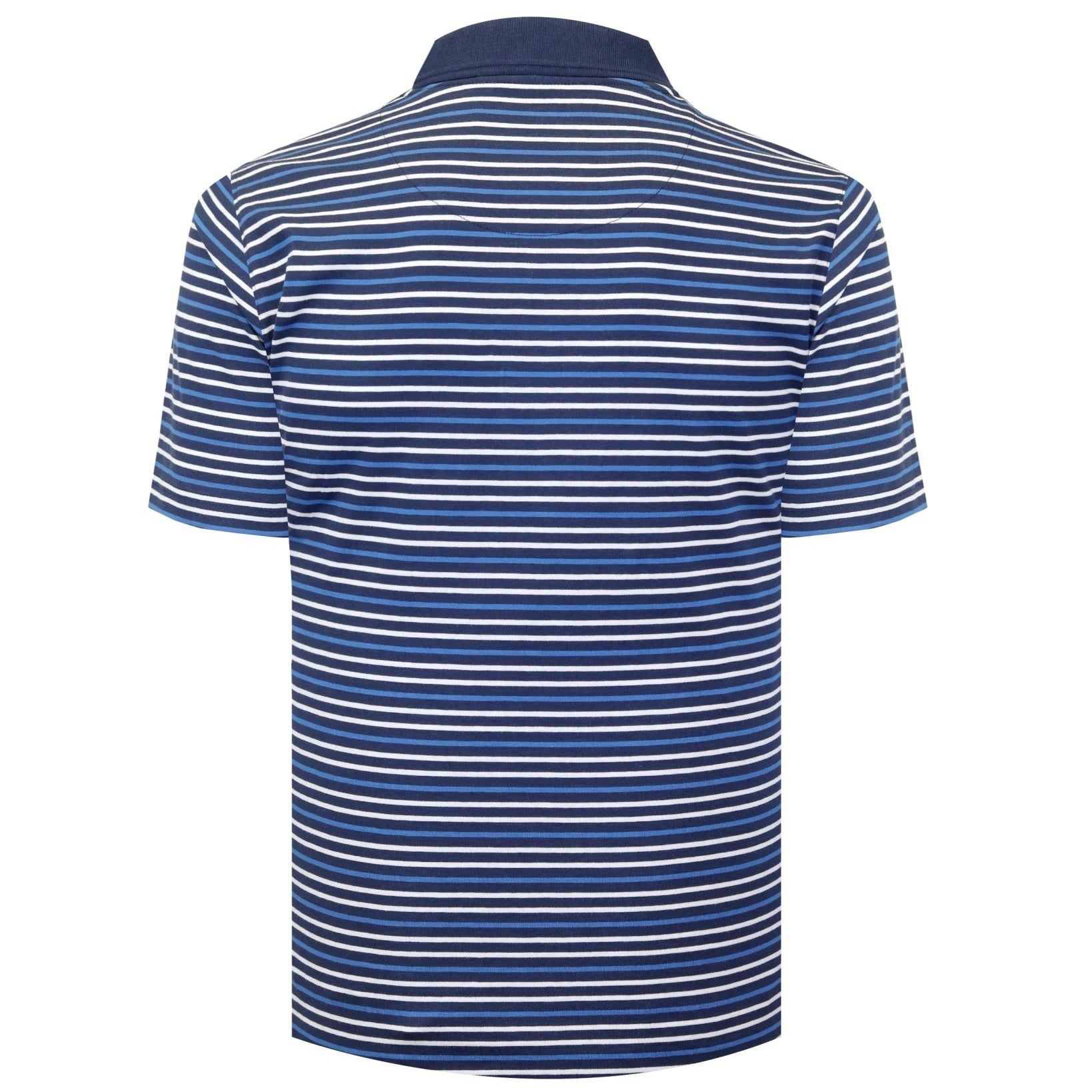 Manchester Polo de Algodón Premium con Diseño de Rayas Marineras - Manchester