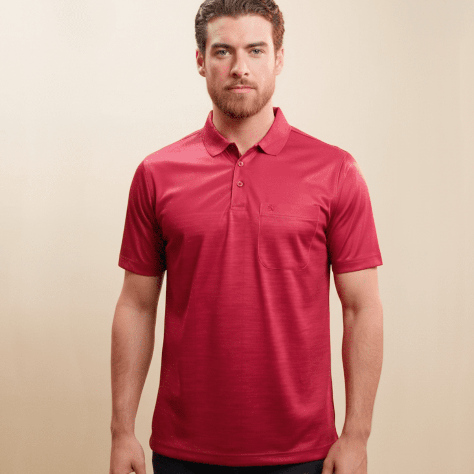 Manchester Polo Deportiva 100% Poliéster - Manga Corta - Manchester
