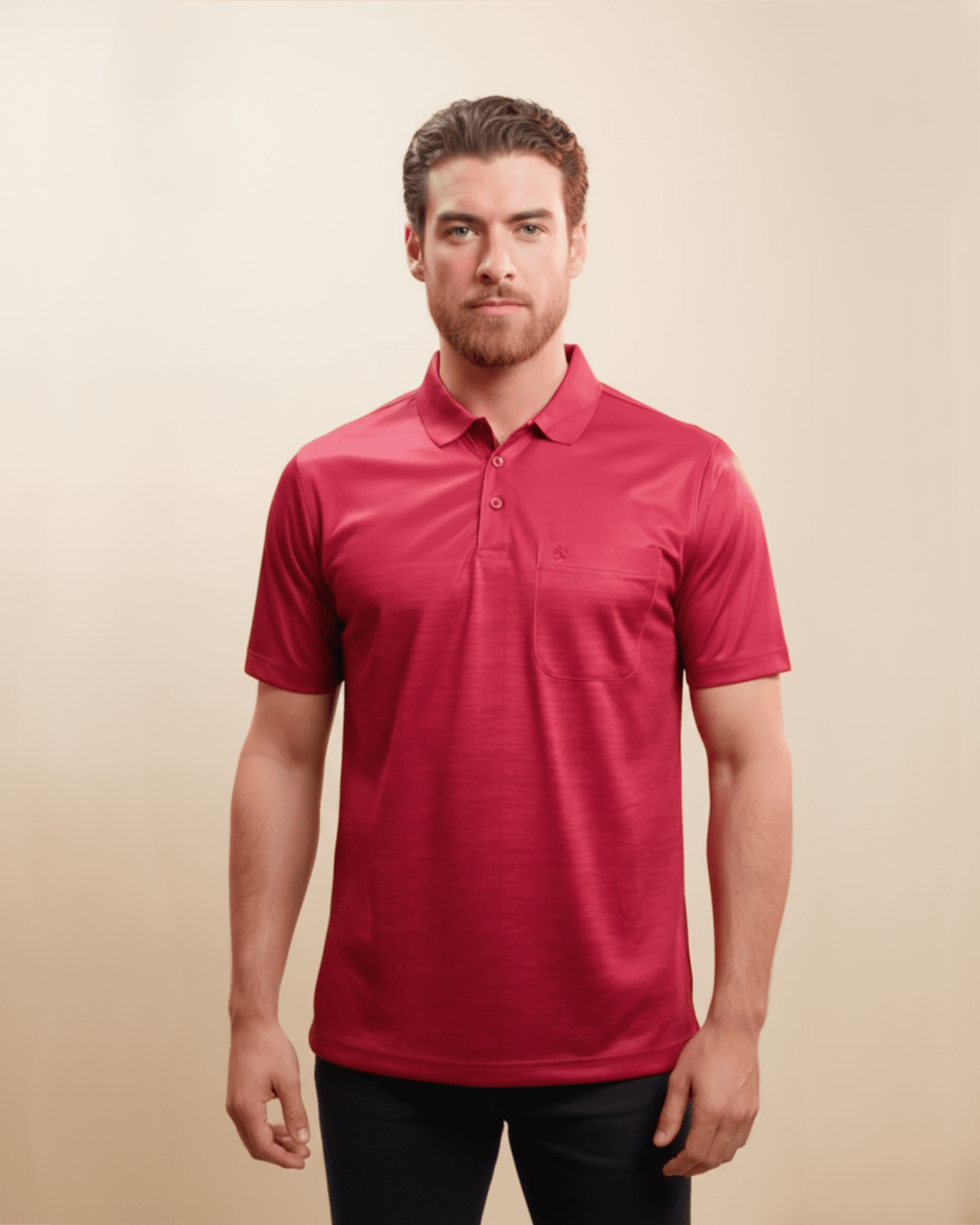 Manchester Polo Deportiva 100% Poliéster - Manga Corta - Manchester