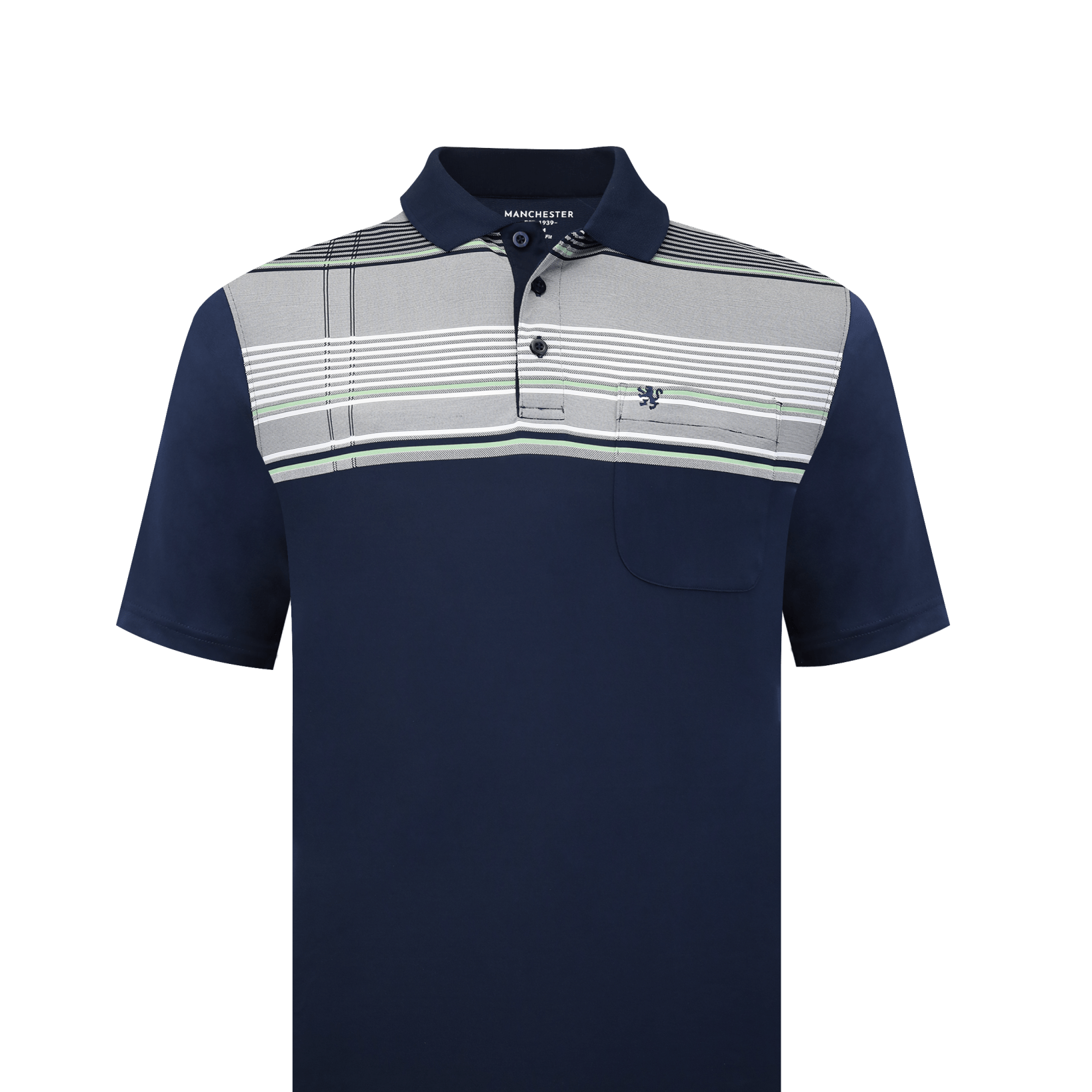 Manchester Polo Regular Clima Cool - 100% Poliéster - Manga Corta - Manchester