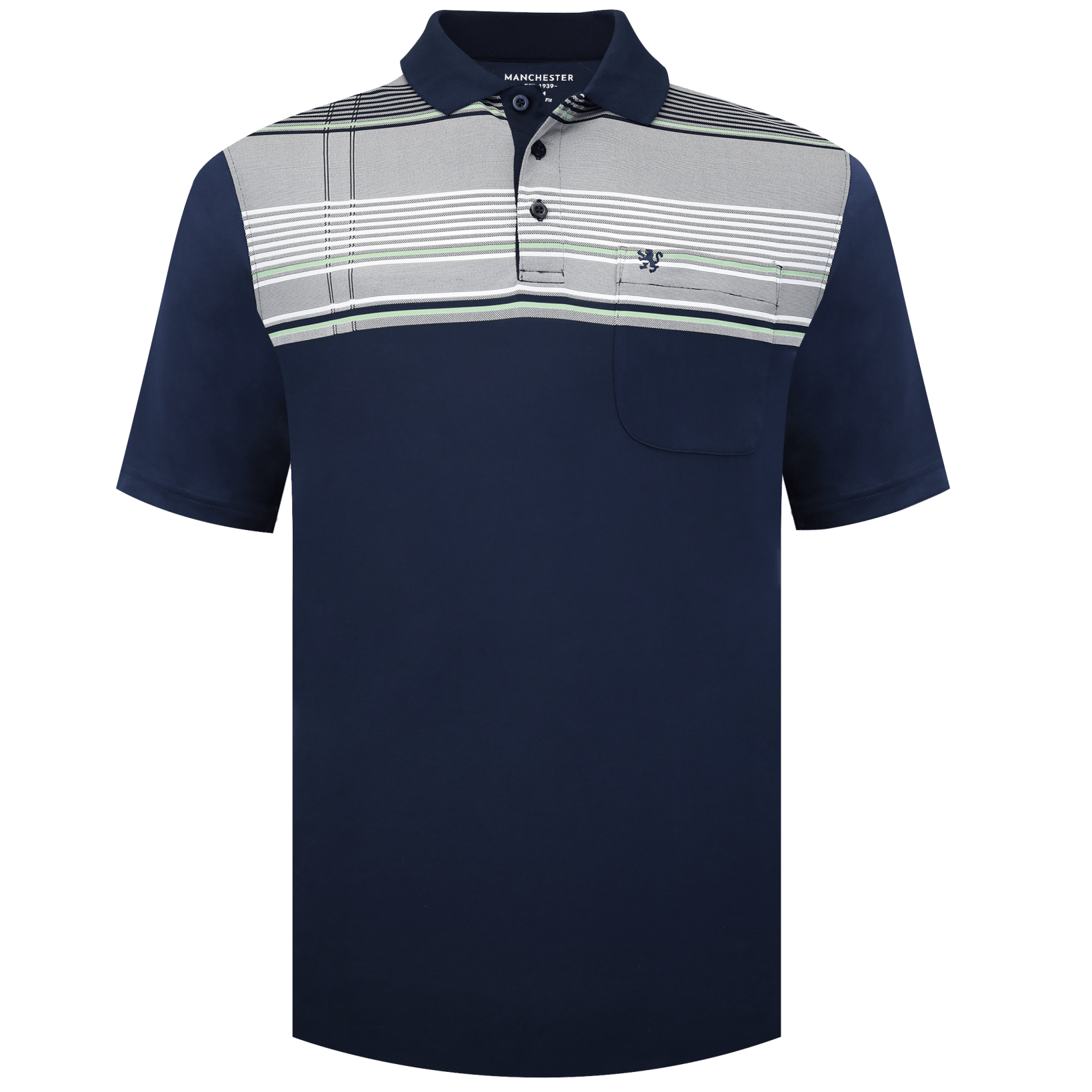 Manchester Polo Regular Clima Cool - 100% Poliéster - Manga Corta - Manchester
