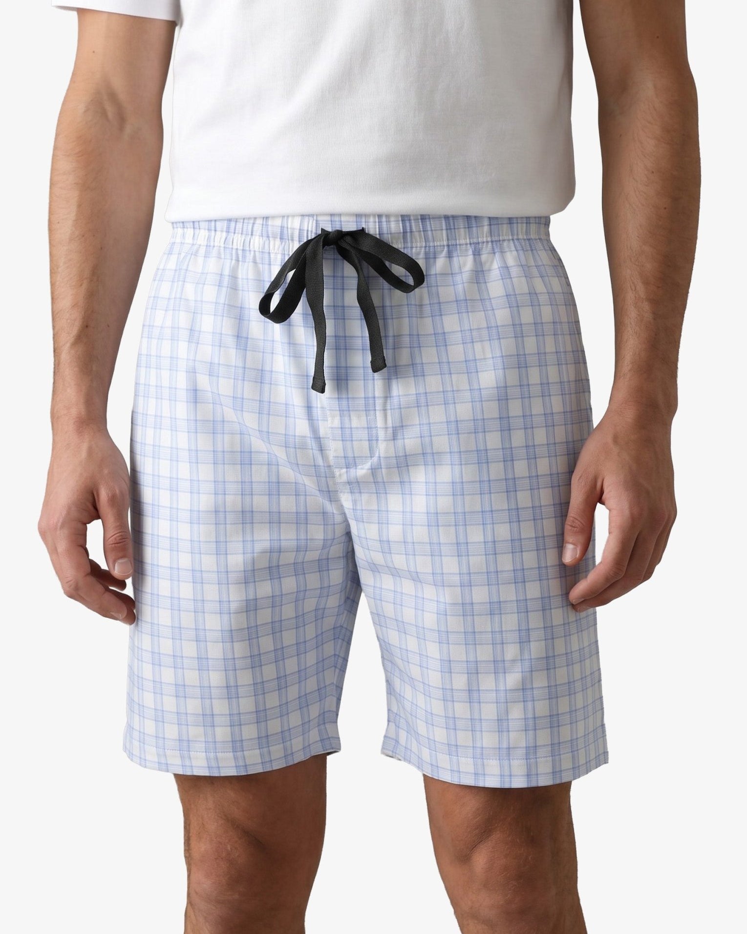 Manchester Short de Pijama 100% Algodón color azul para hombre
