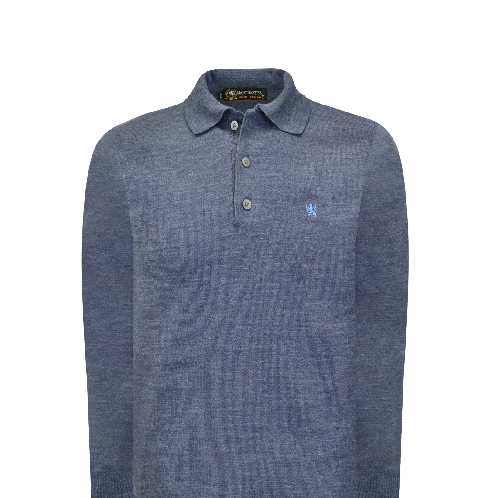Manchester Sueter Cuello con Botones Slim Fit - Manchester
