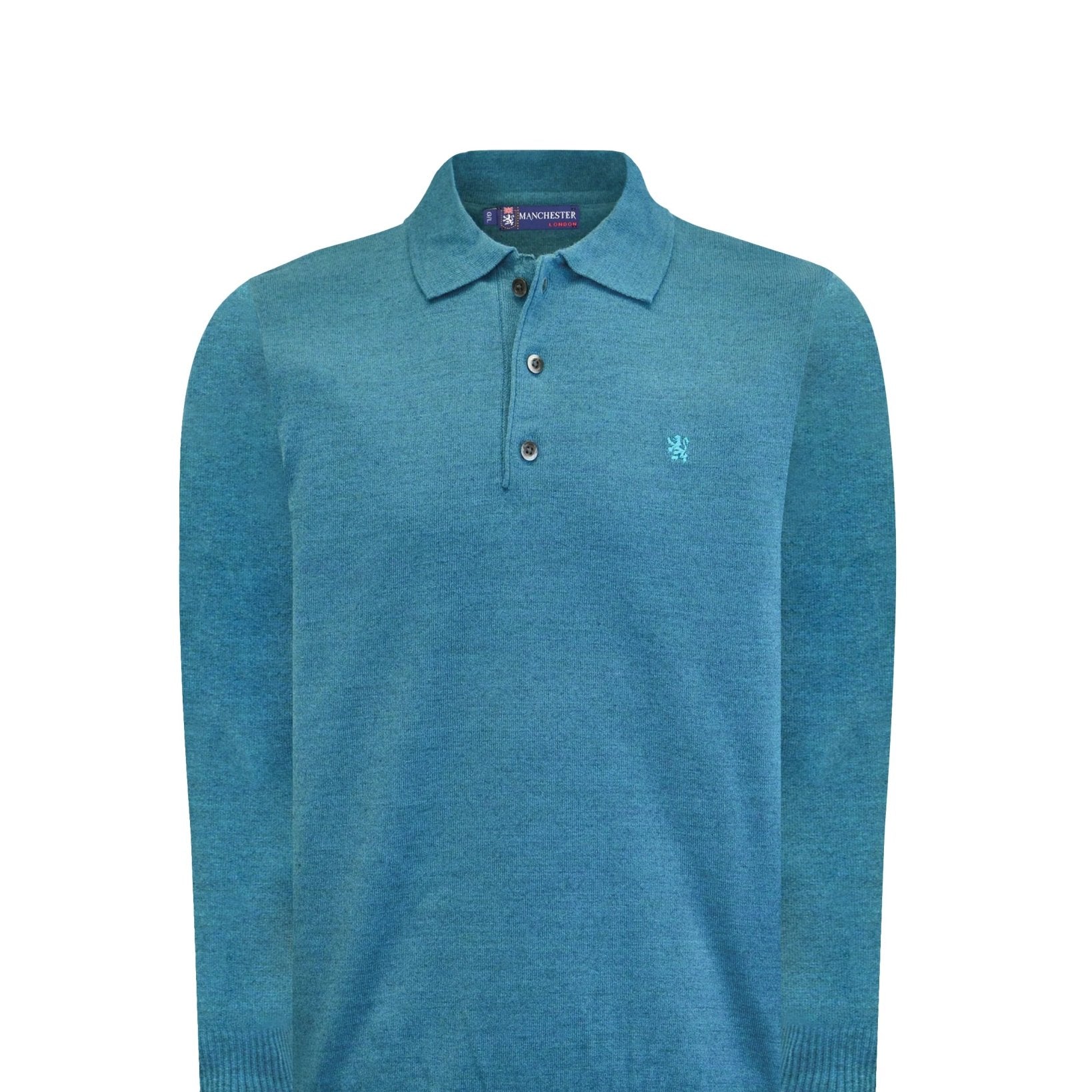 Manchester Sueter Cuello con Botones Slim Fit - Manchester